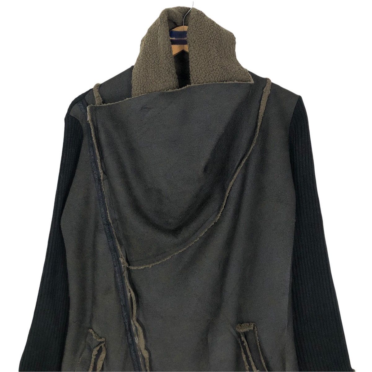 Other Denny Rose Women’s Asymmetrical Patchwork Sweater Jacket Size M / US 6-8 / IT 42-44 - 5 Thumbnail