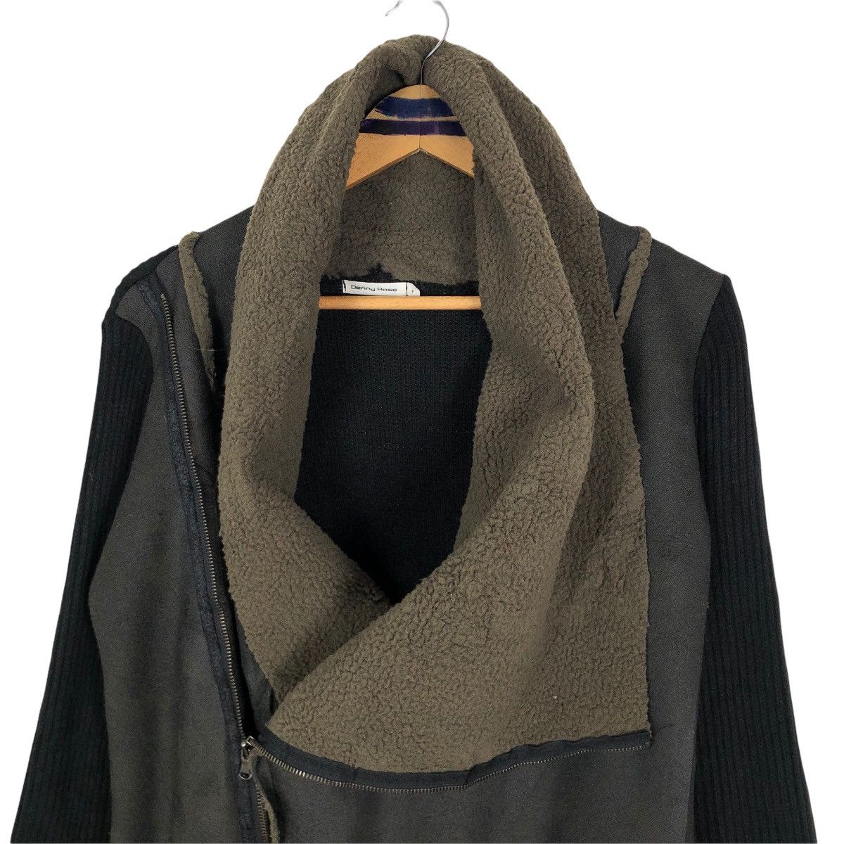 Other Denny Rose Women’s Asymmetrical Patchwork Sweater Jacket Size M / US 6-8 / IT 42-44 - 8 Thumbnail