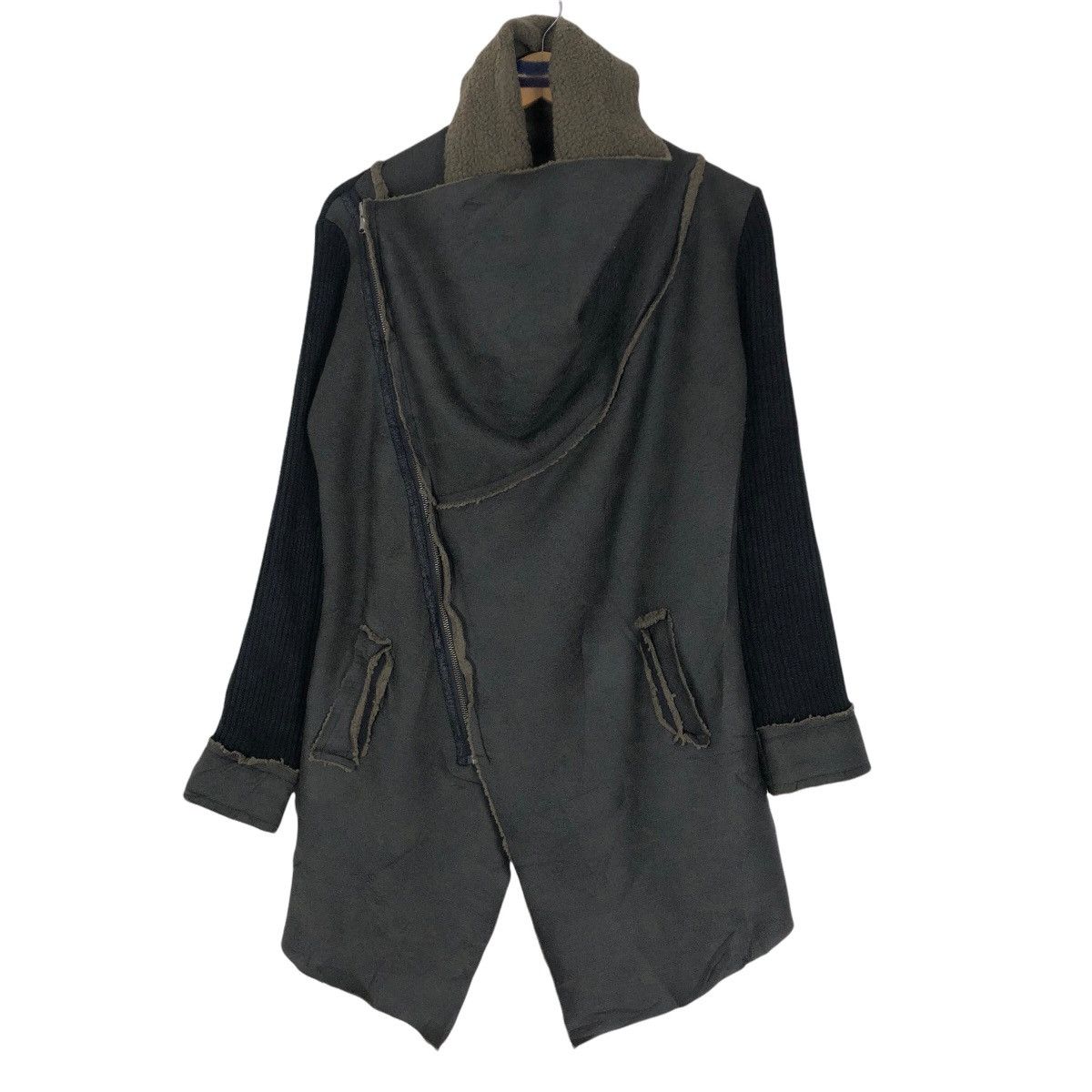 Other Denny Rose Women’s Asymmetrical Patchwork Sweater Jacket Size M / US 6-8 / IT 42-44 - 1 Thumbnail