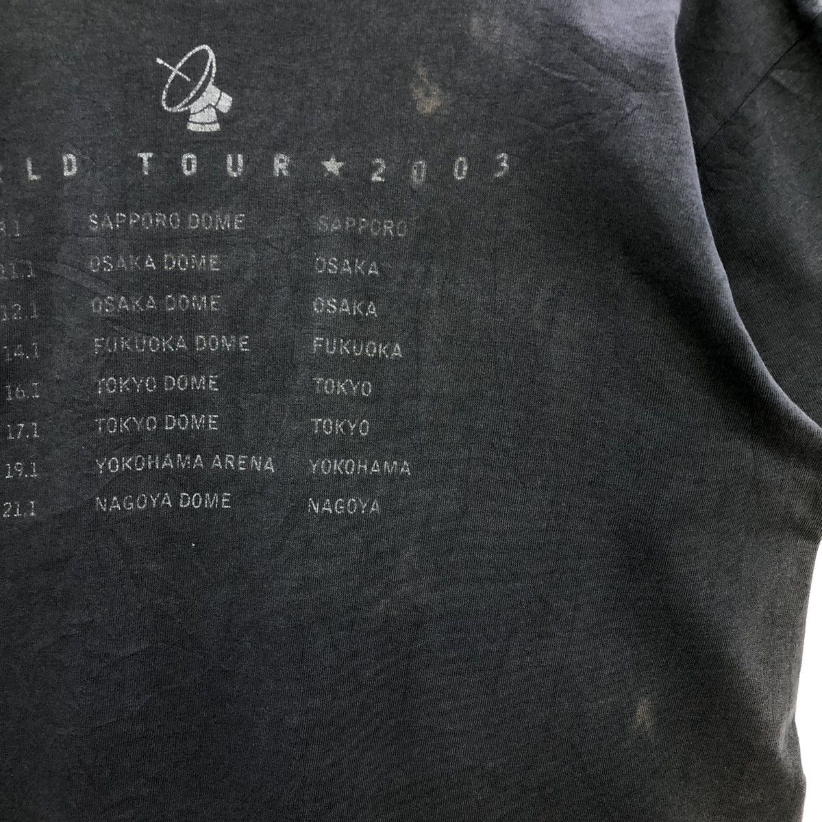 Band Tees Vintage 2003 Bon Jovi Bounce Japan Tour Tshirt Size US S / EU 44-46 / 1 - 9 Thumbnail
