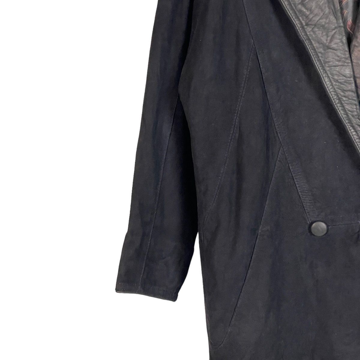 Genuine Leather Caroline Moore Lambskin Leather Hand Cut Jacket Size M / US 6-8 / IT 42-44 - 2 Thumbnail