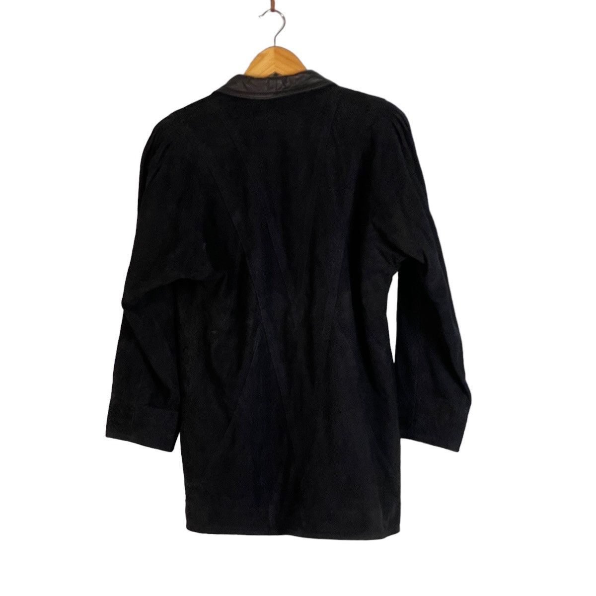 Genuine Leather Caroline Moore Lambskin Leather Hand Cut Jacket Size M / US 6-8 / IT 42-44 - 10 Thumbnail