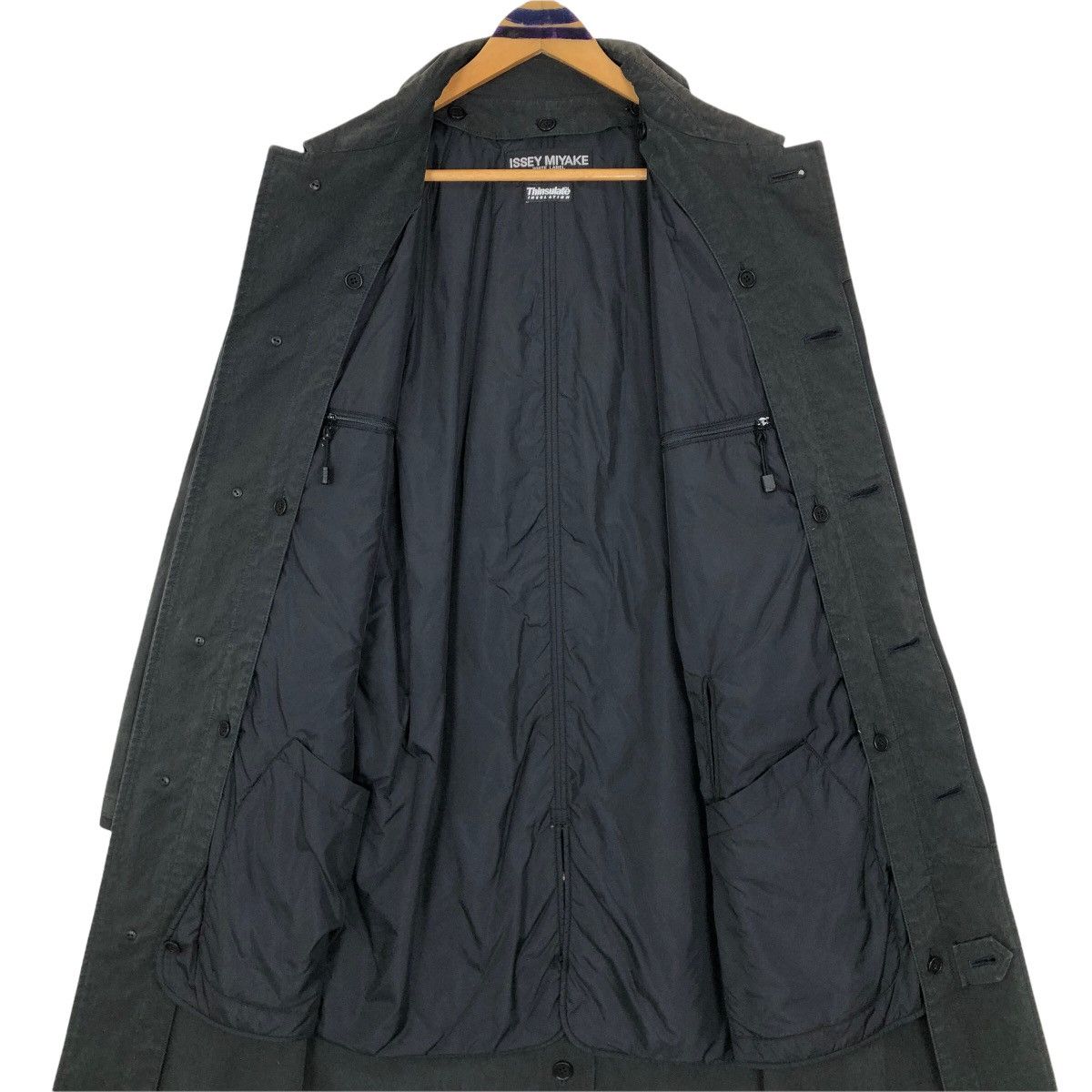 Issey Miyake Vintage Issey Miyake White Label Thinsulate Insulation Coat Size US L / EU 52-54 / 3 - 12 Thumbnail