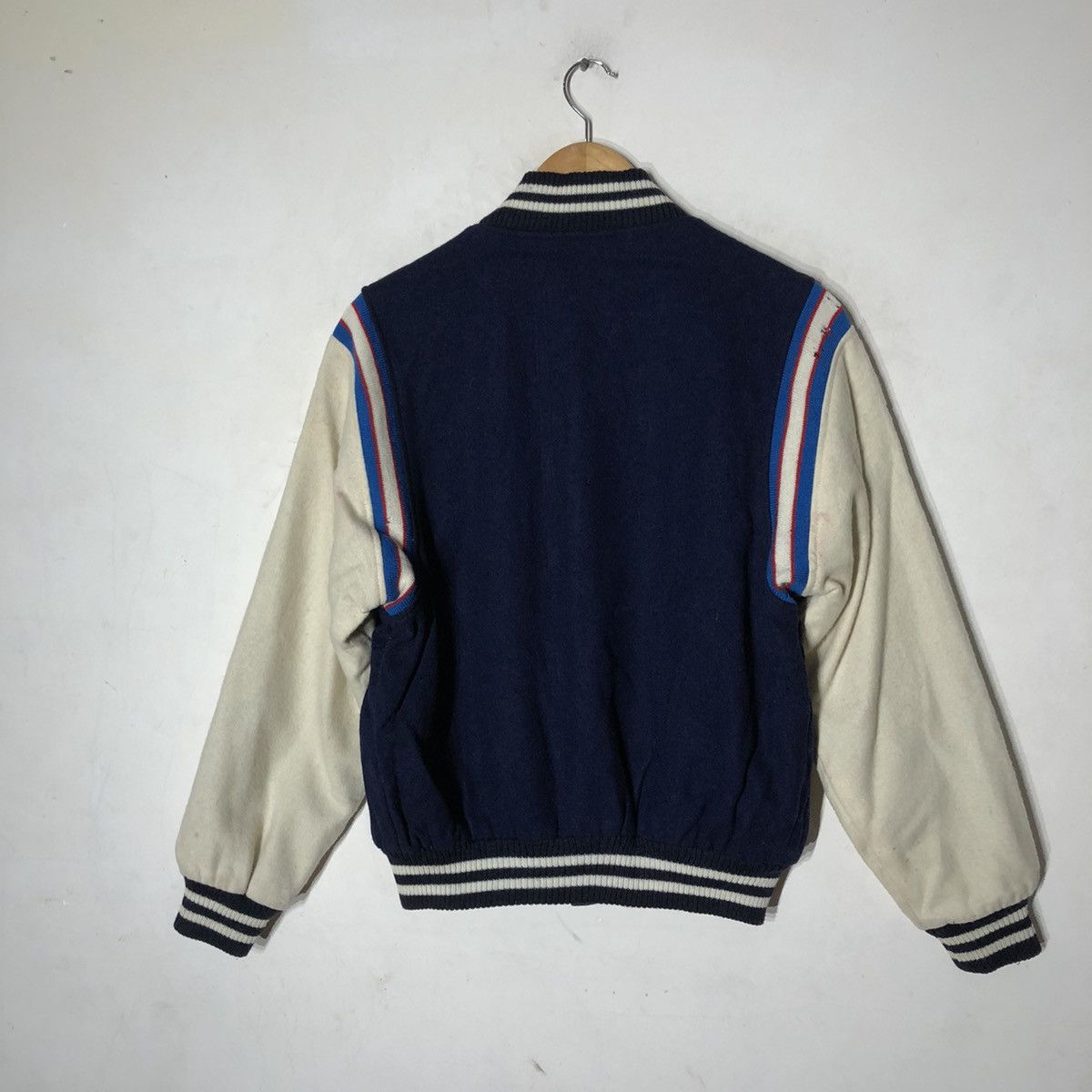 Japanese Brand WORLD JUMP VARSITY JACKET Size US M / EU 48-50 / 2 - 6 Thumbnail