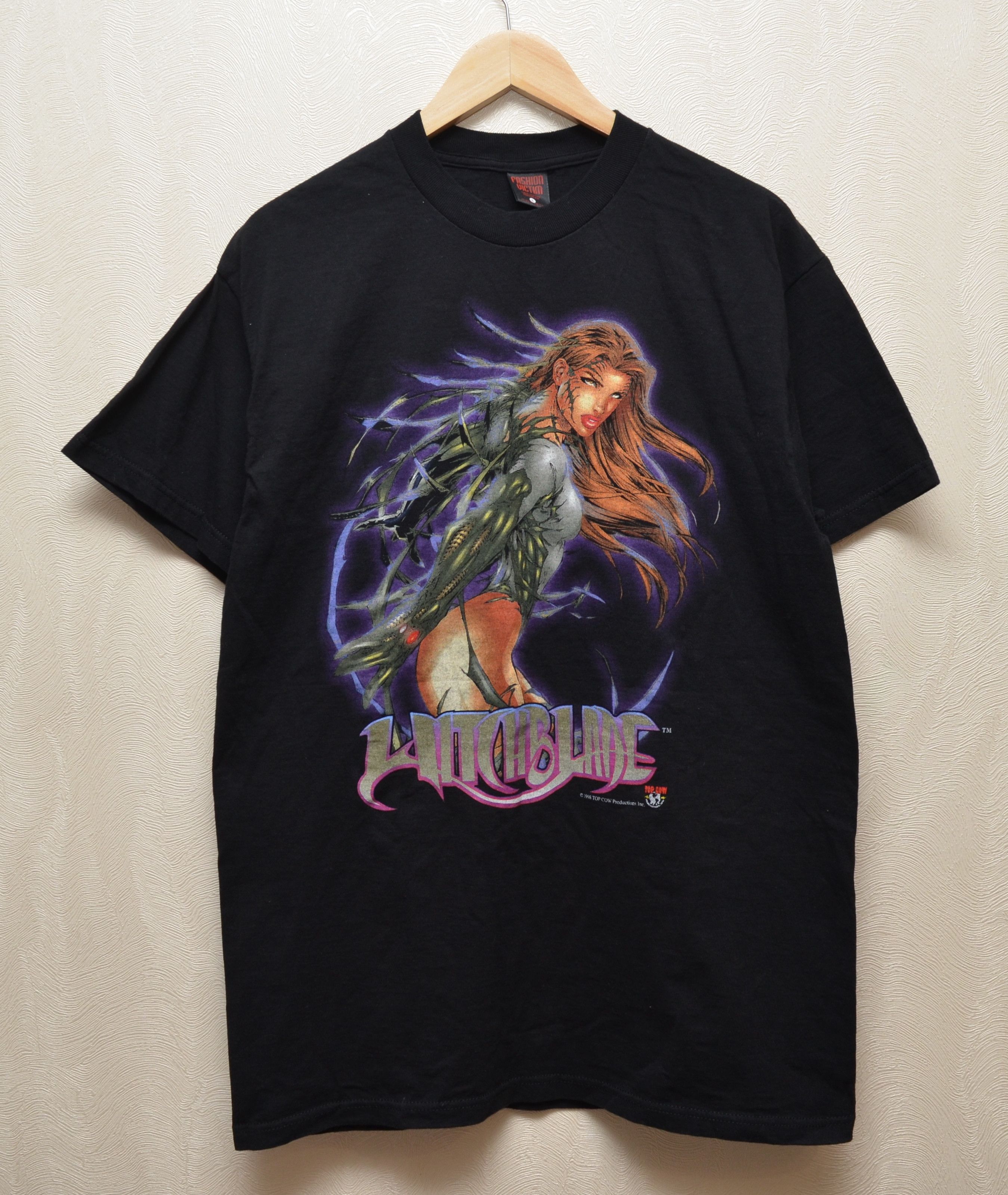 Vintage VINTAGE 1998 Fashion Victim Witchblade T-shirt RARE 90s