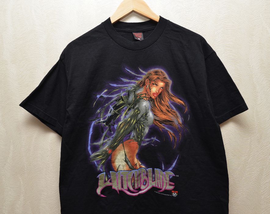 Vintage VINTAGE 1998 Fashion Victim Witchblade T-shirt RARE 90s