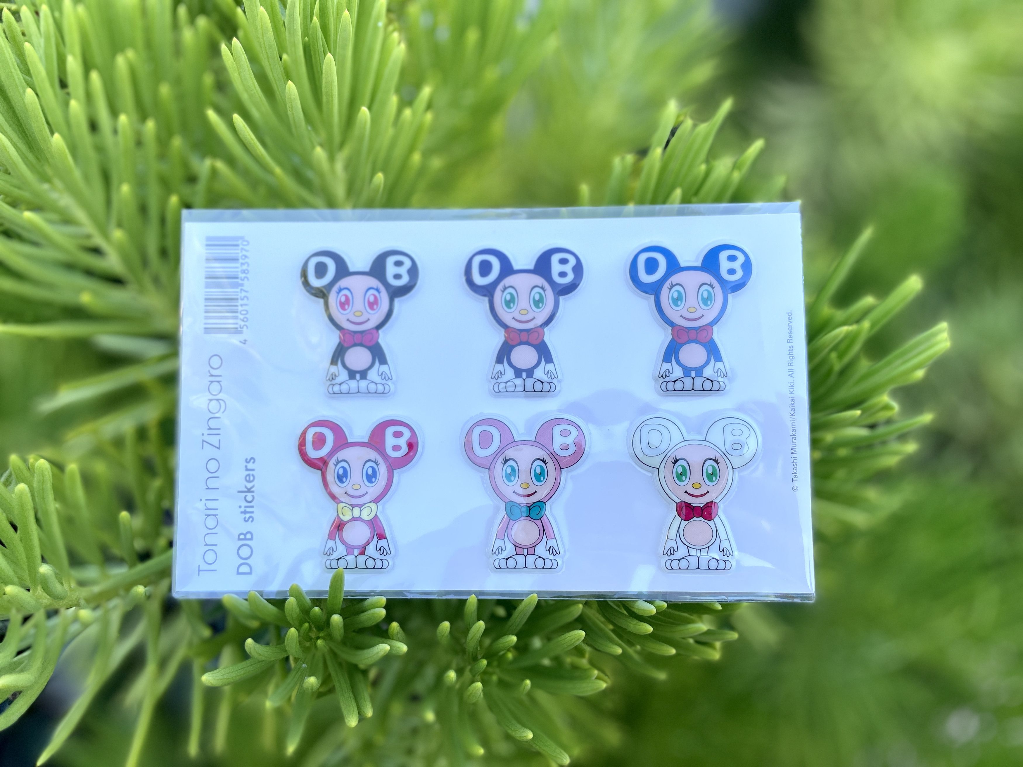 Other DOB Puffy Sticker 6 Pack Size ONE SIZE - 1 Thumbnail