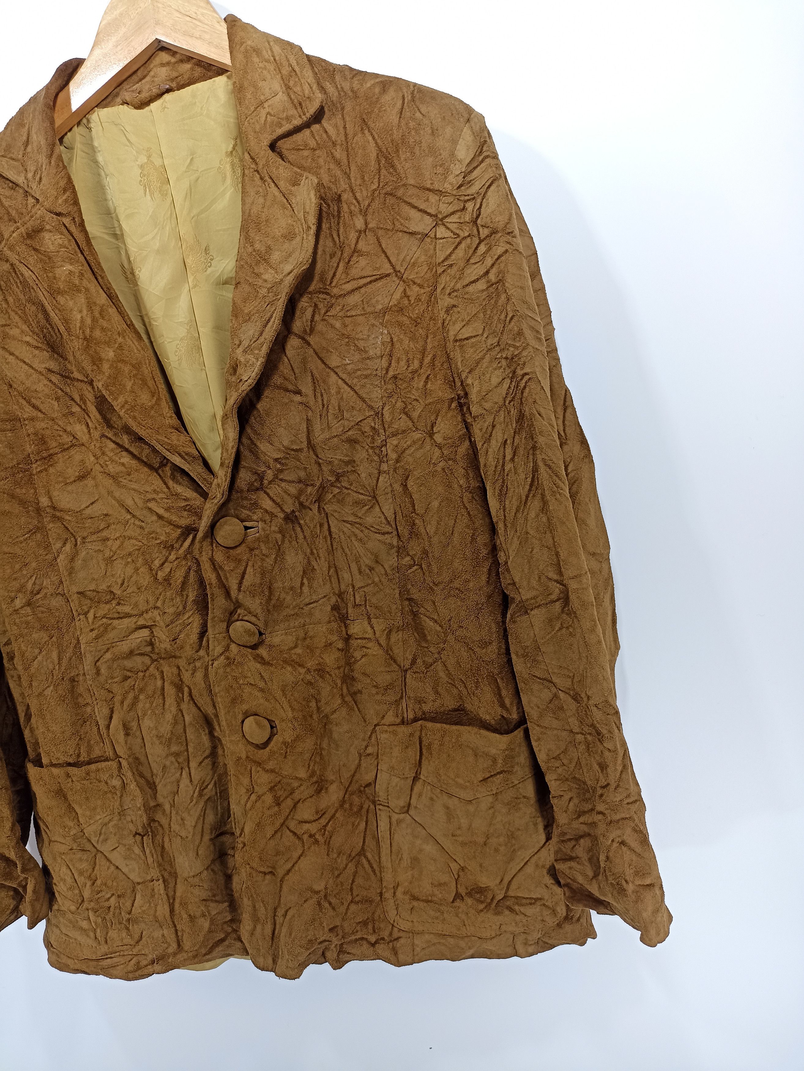 Leather × Vintage Vintage Deer Suede leather Jacket Size US S / EU 44-46 / 1 - 3 Thumbnail