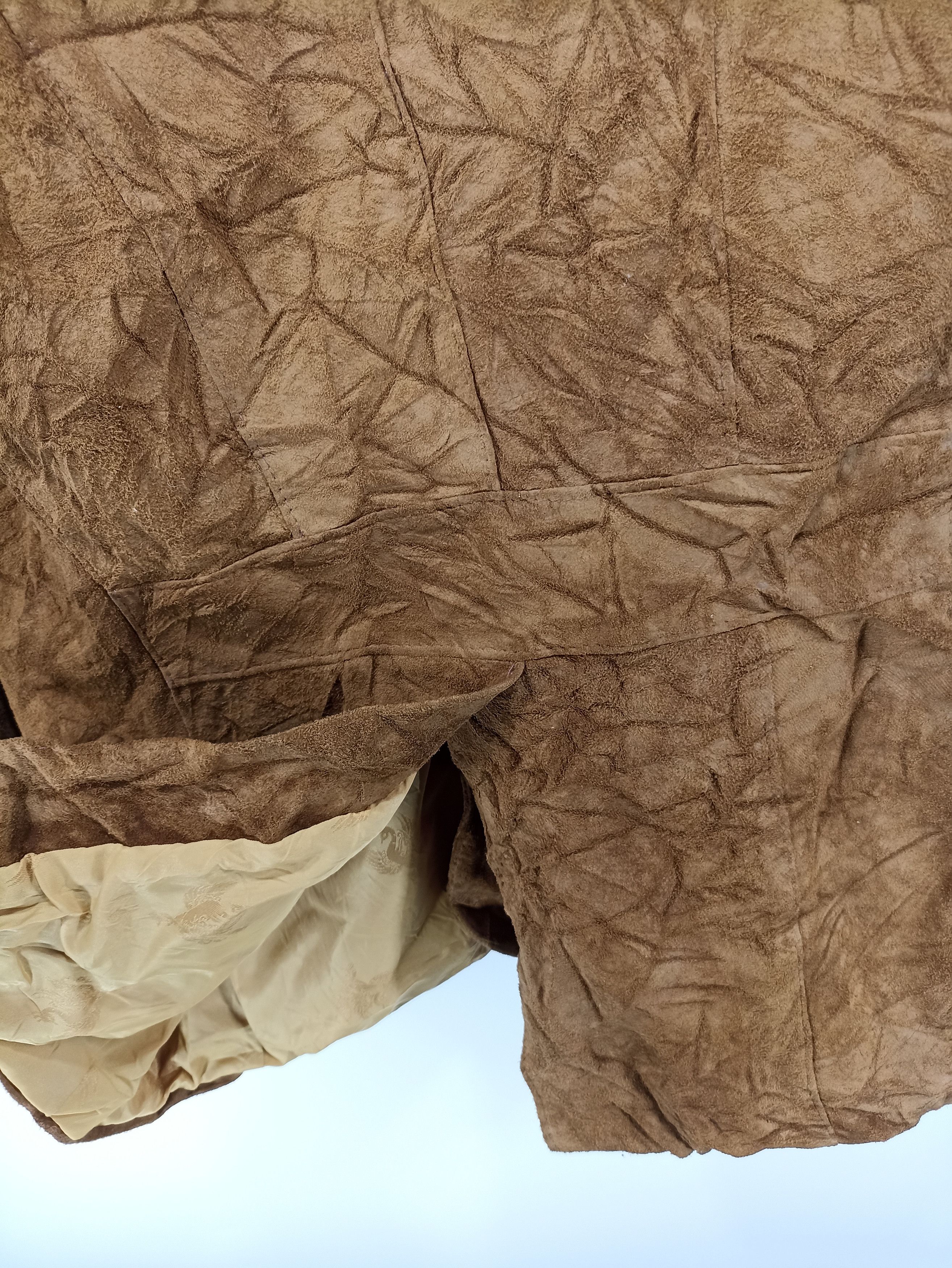 Leather × Vintage Vintage Deer Suede leather Jacket Size US S / EU 44-46 / 1 - 7 Thumbnail