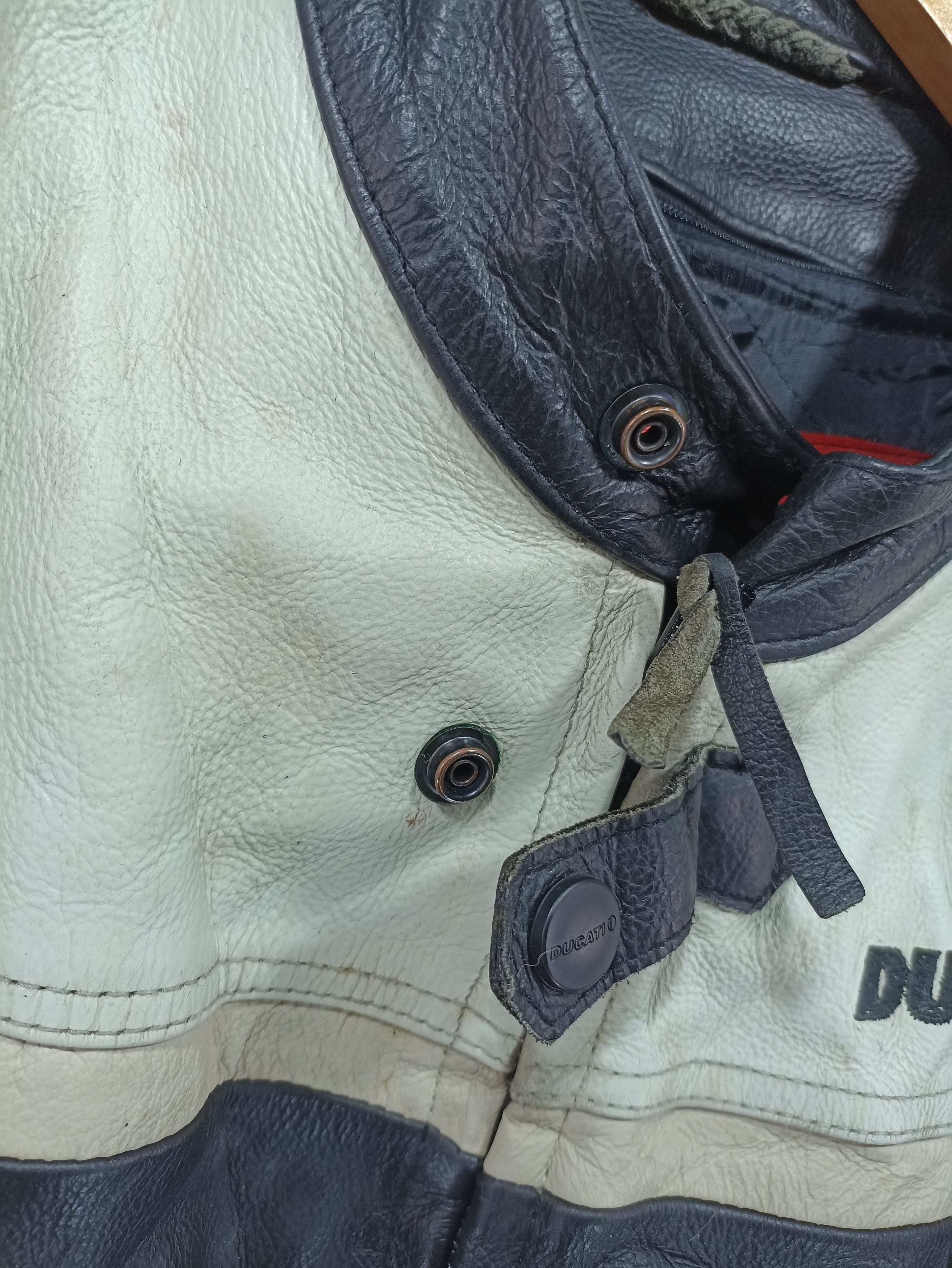 Ducati × Vintage Vintage Leather Ducati CMJ Racing Jacket Size US S / EU 44-46 / 1 - 5 Thumbnail