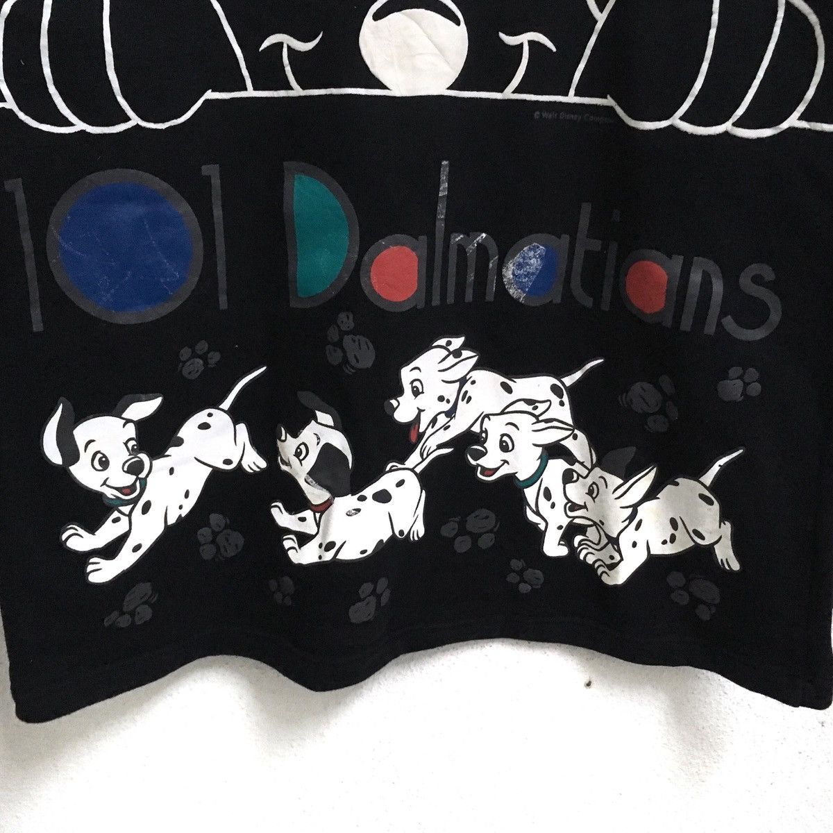 Cartoon Network × Disney VINTAGE 101 DALMATIANS CARTOON DISNEY LONG SLEEVE JUMPER Size US M / EU 48-50 / 2 - 5 Thumbnail