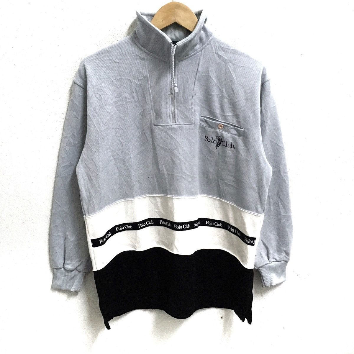 Beverly Hills Polo Club × Vintage VINTAGE POLO CLUB SMALL PONY TURTLE NECK LONG SLEEVE Size US M / EU 48-50 / 2 - 1 Thumbnail