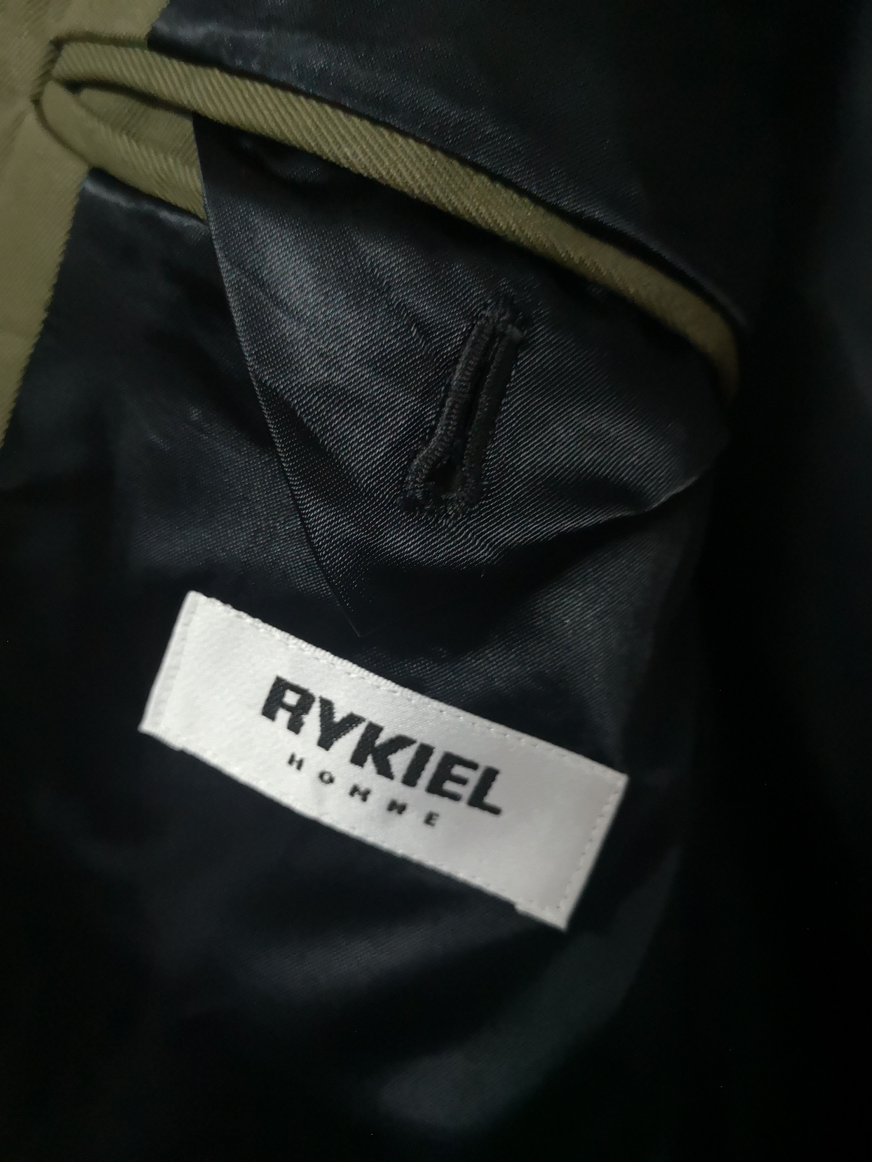 Designer × Sonia Rykiel Rykiel Homme Formal Blazer Fit Design Size 36R - 9 Thumbnail