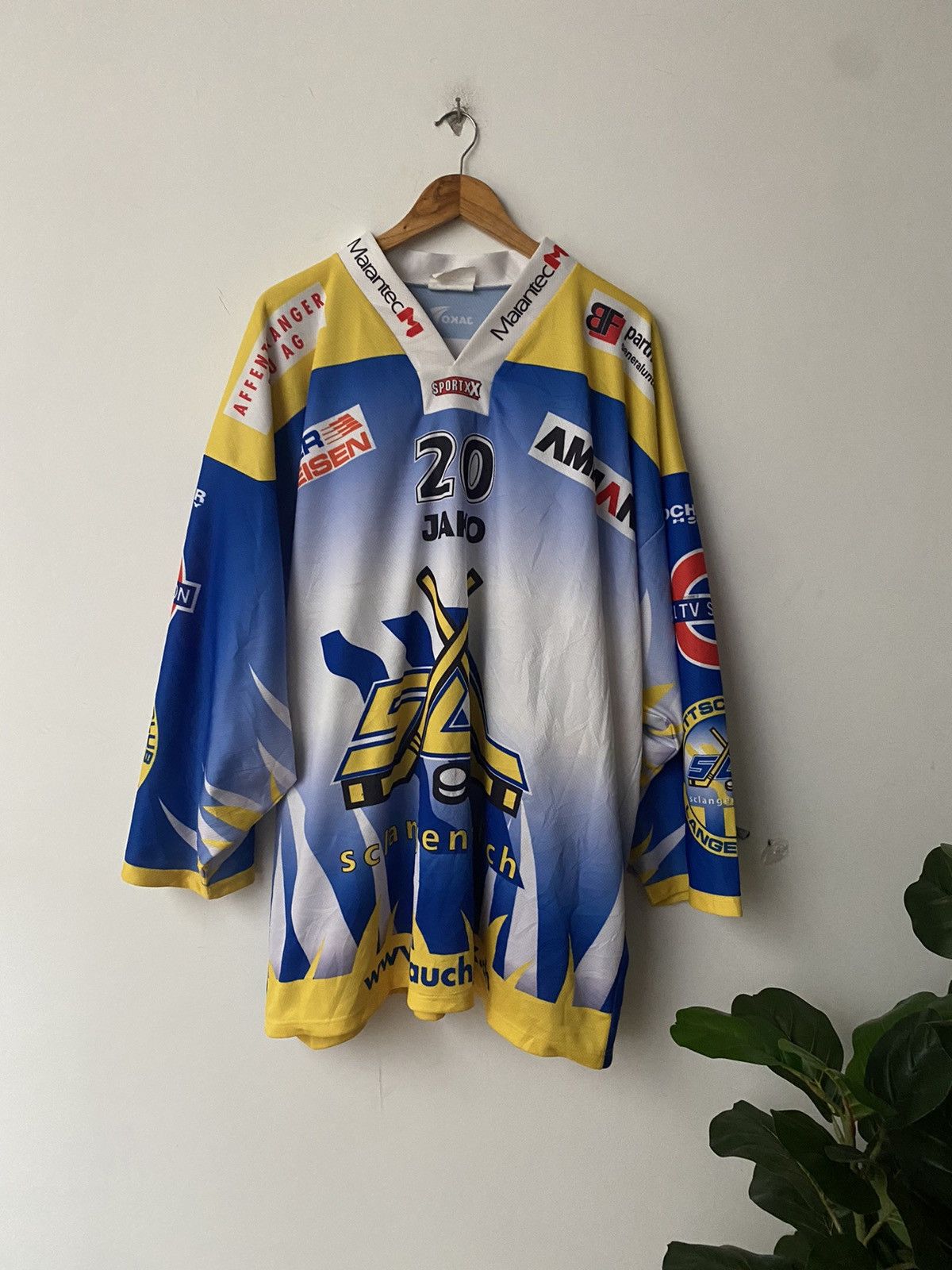 Vintage Rare Marantec Hockey Jersey sign all players Size US XXL / EU 58 / 5 - 3 Thumbnail