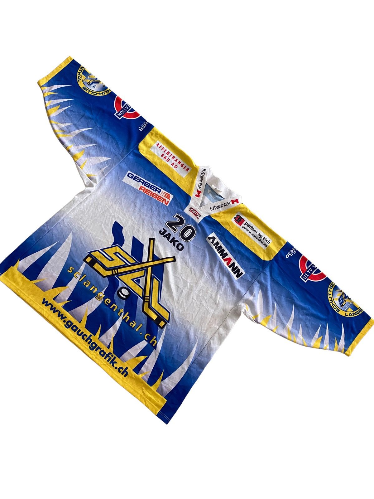 Vintage Rare Marantec Hockey Jersey sign all players Size US XXL / EU 58 / 5 - 10 Thumbnail