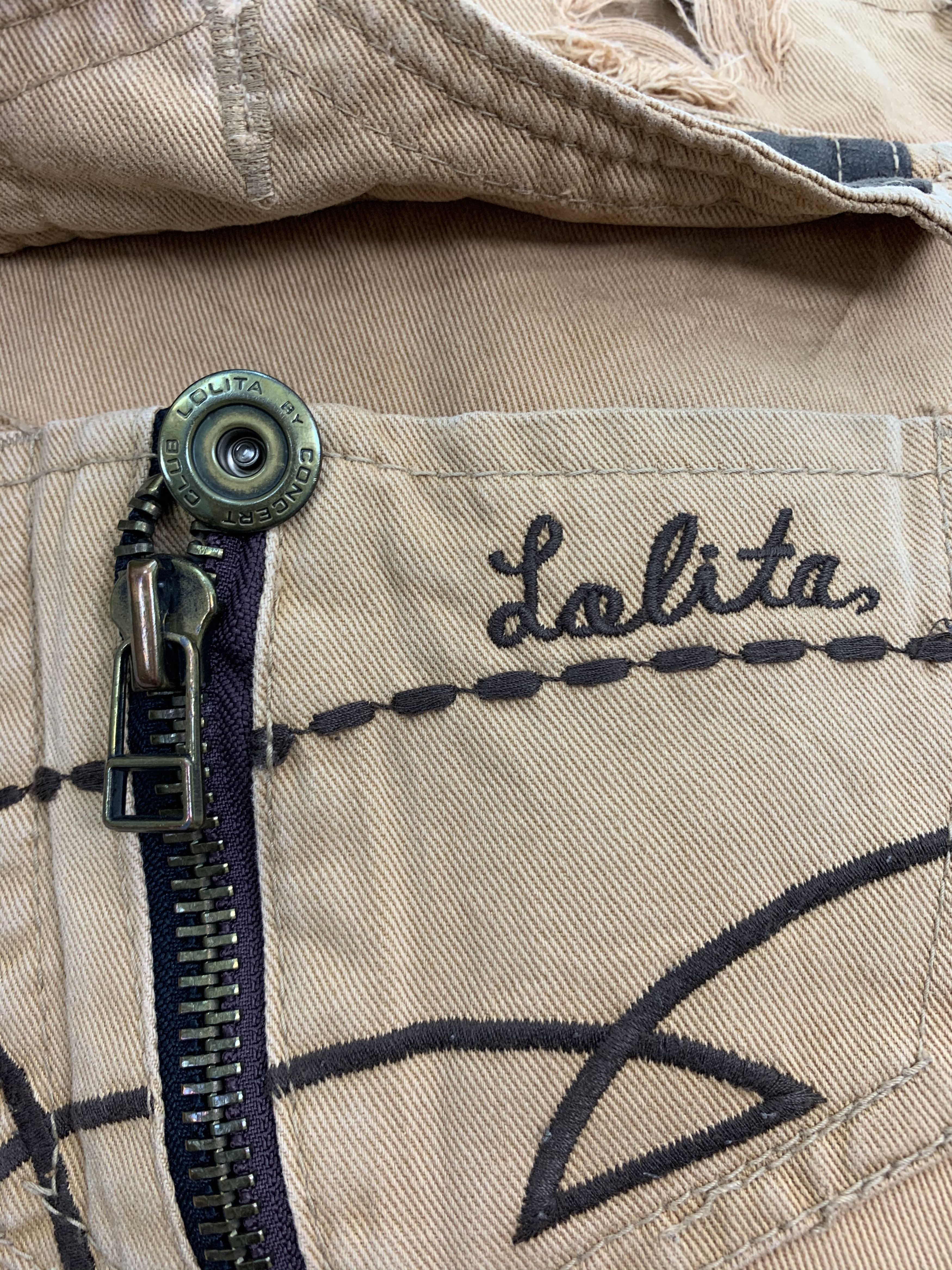 Japanese Brand 🔥OFFER ME🔥LOLITA Pants Vintage Brown Rare Design#147 Size US 30 / EU 46 - 20 Thumbnail