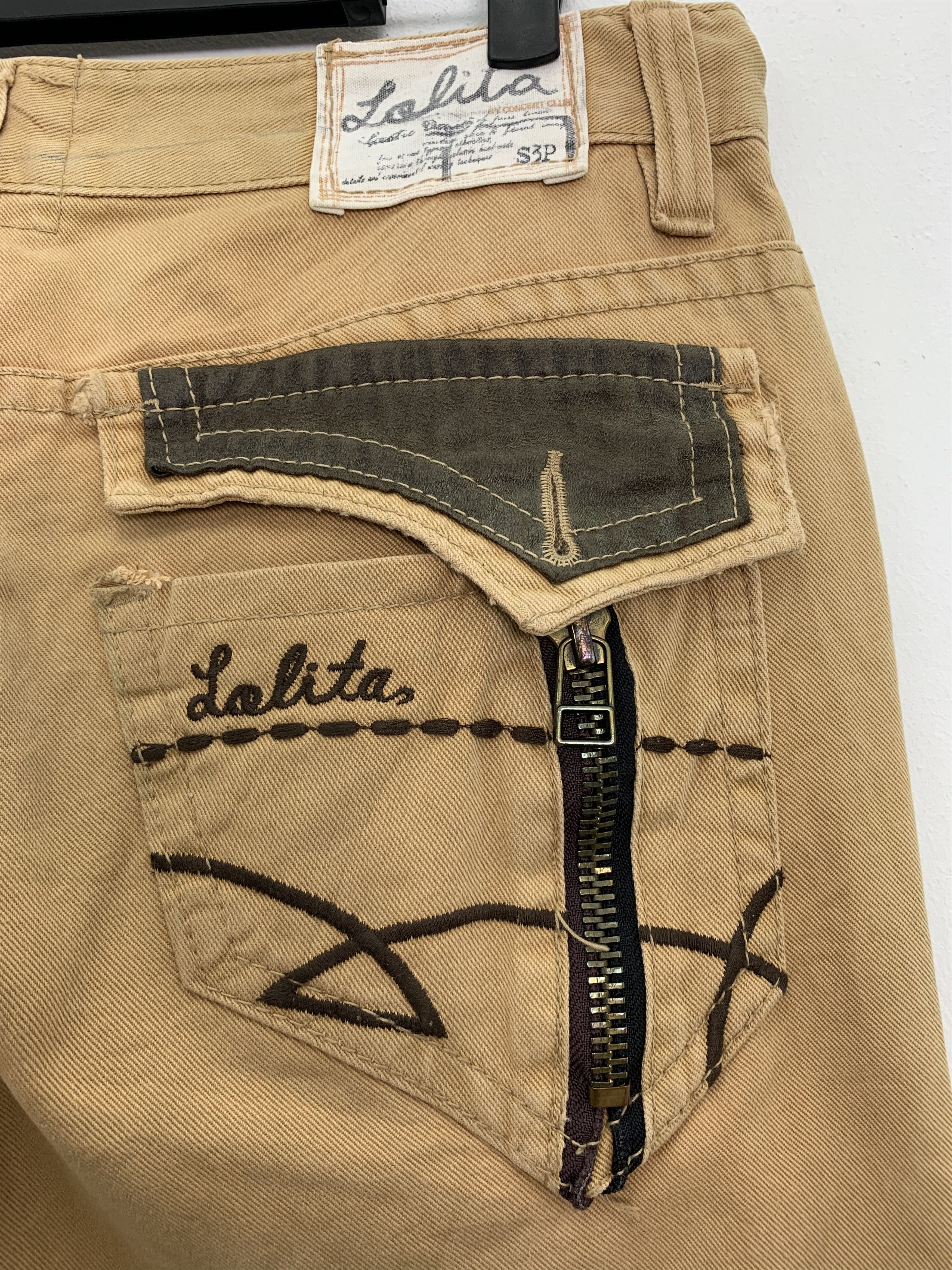 Japanese Brand 🔥OFFER ME🔥LOLITA Pants Vintage Brown Rare Design#147 Size US 30 / EU 46 - 13 Thumbnail