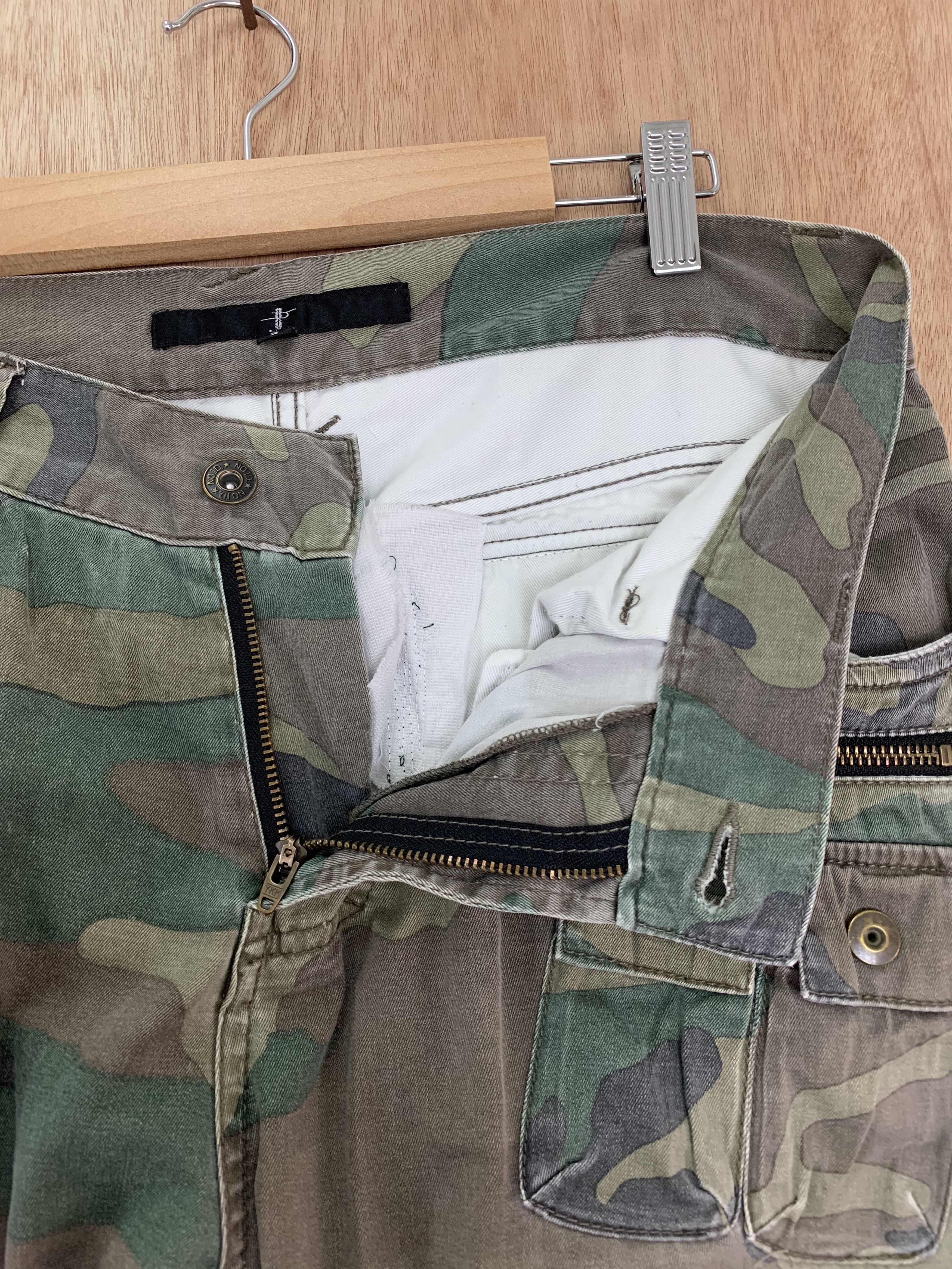 Japanese Brand Cargo Pants Army Military Multipocket Utility Streetwear Size US 30 / EU 46 - 10 Thumbnail