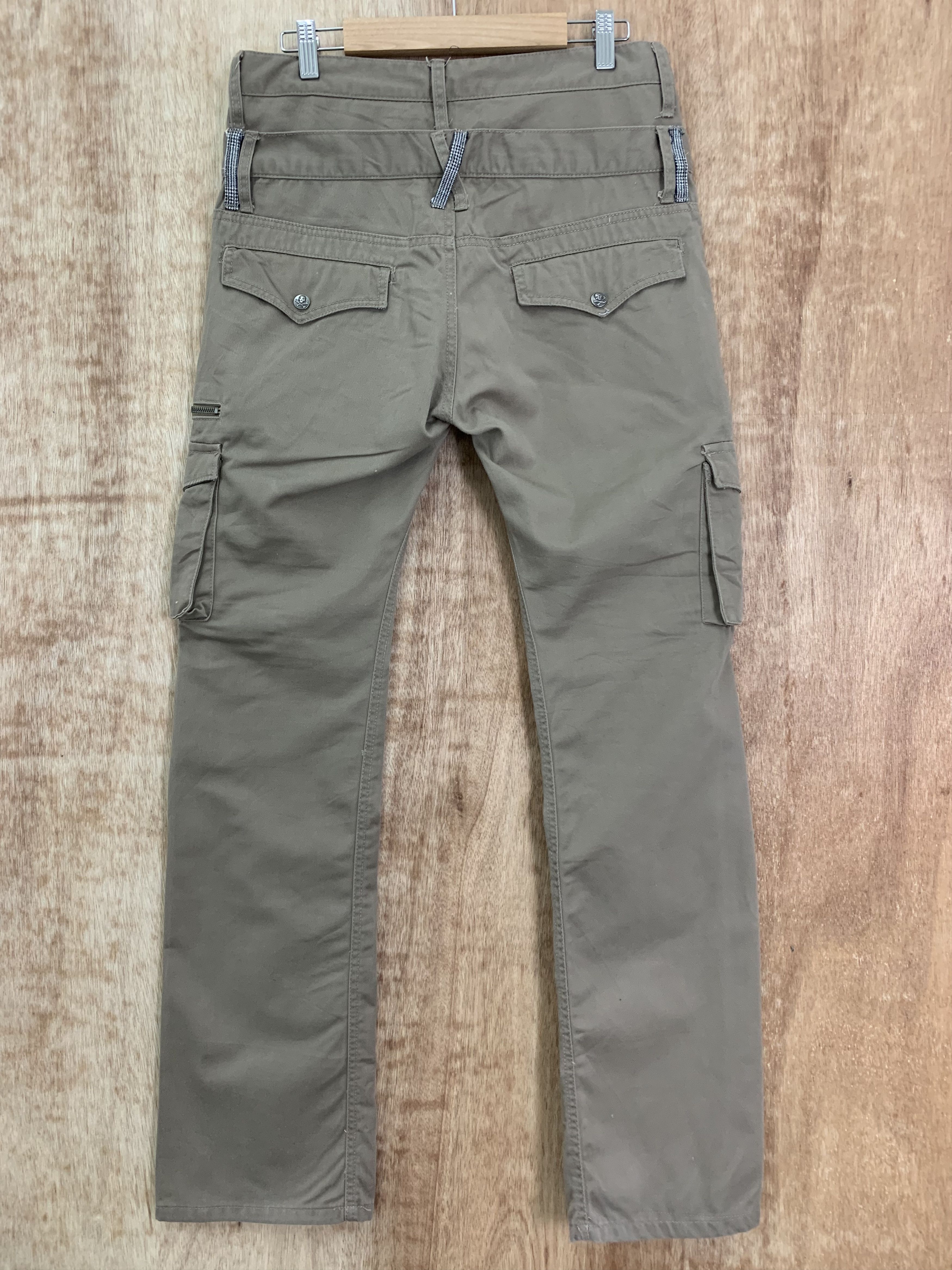 Japanese Brand Cargo Pants Double Waist Double Focus Multipocket Rare Size US 30 / EU 46 - 9 Thumbnail