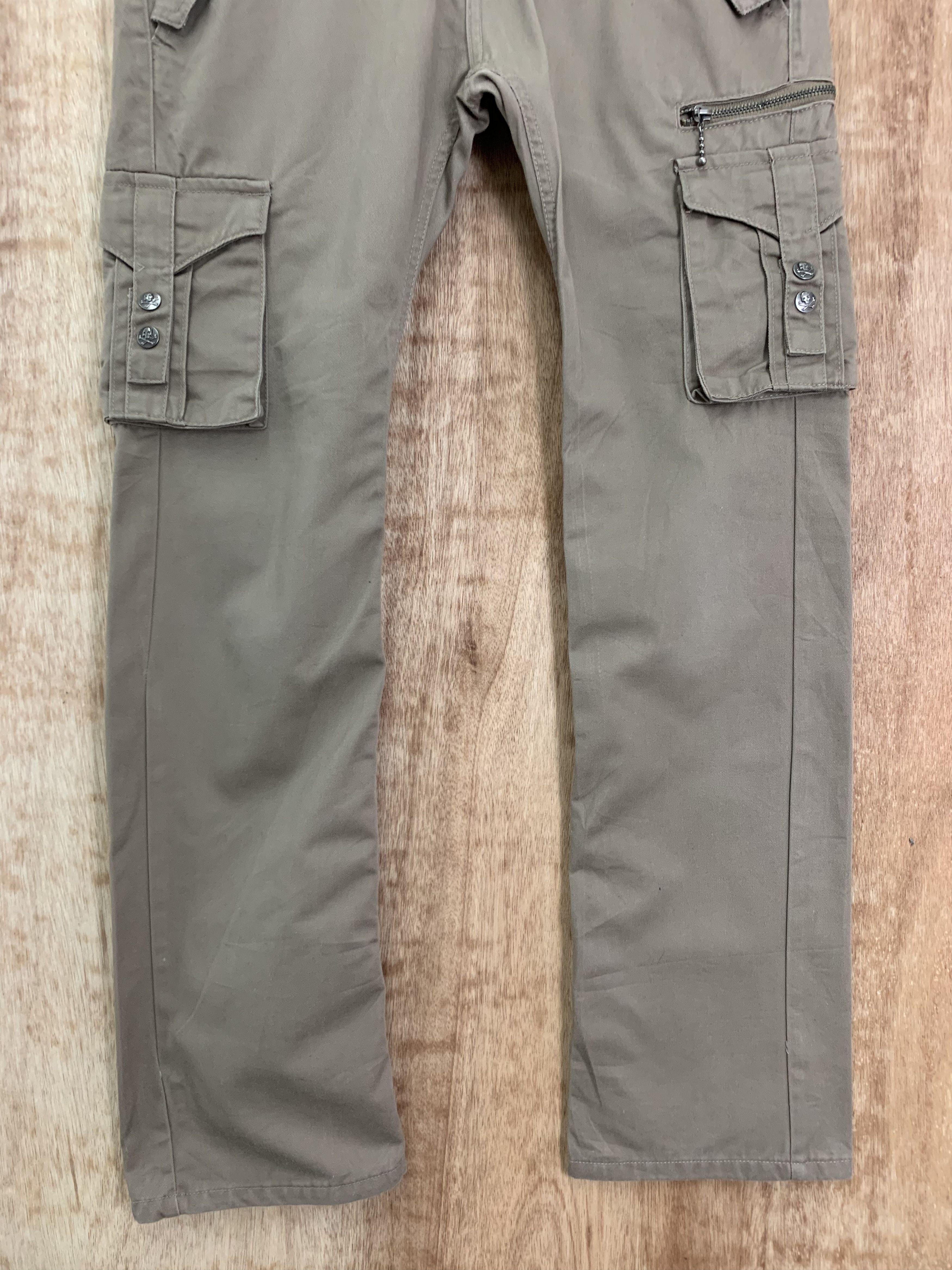 Japanese Brand Cargo Pants Double Waist Double Focus Multipocket Rare Size US 30 / EU 46 - 3 Thumbnail
