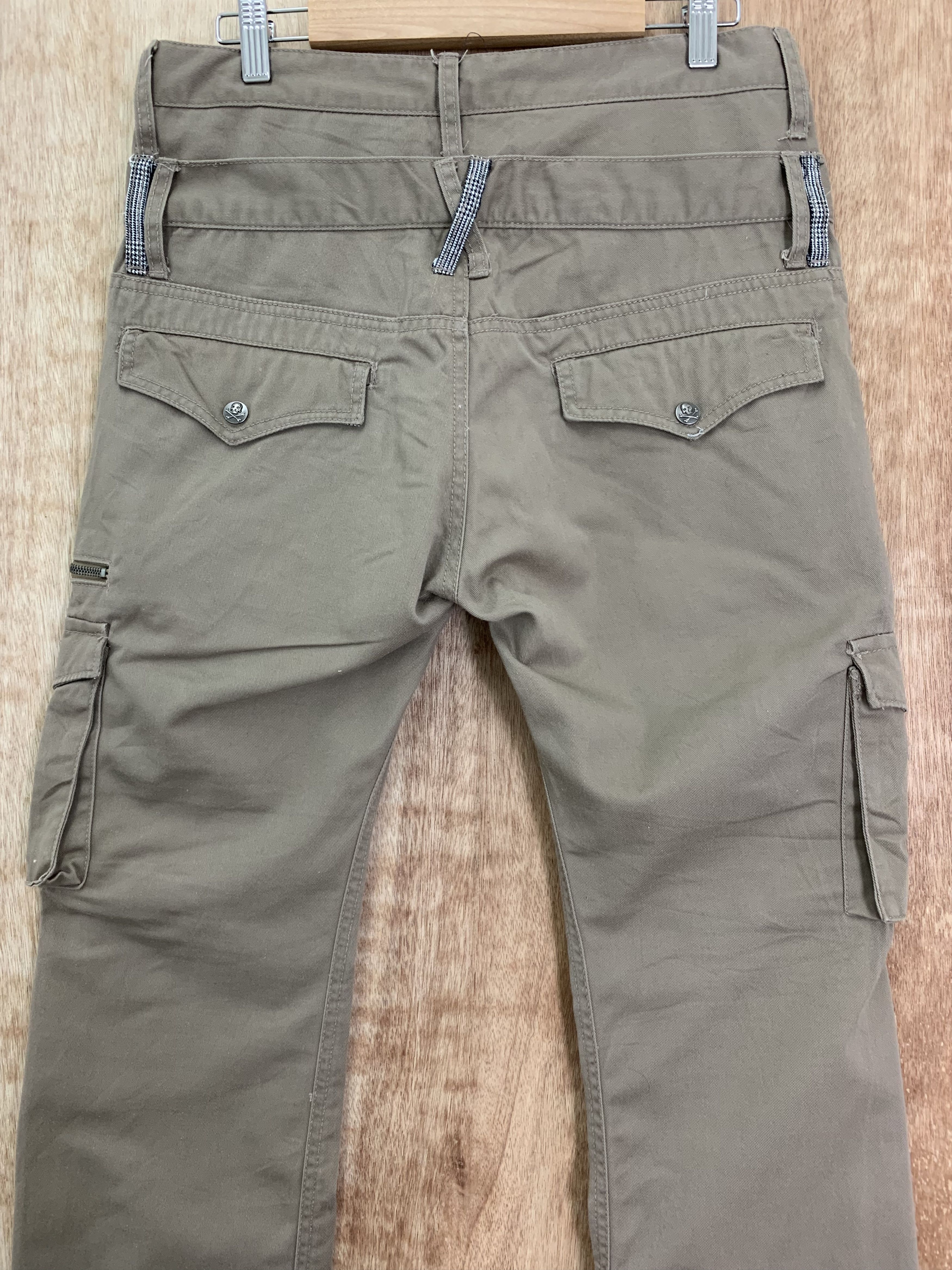 Japanese Brand Cargo Pants Double Waist Double Focus Multipocket Rare Size US 30 / EU 46 - 10 Thumbnail