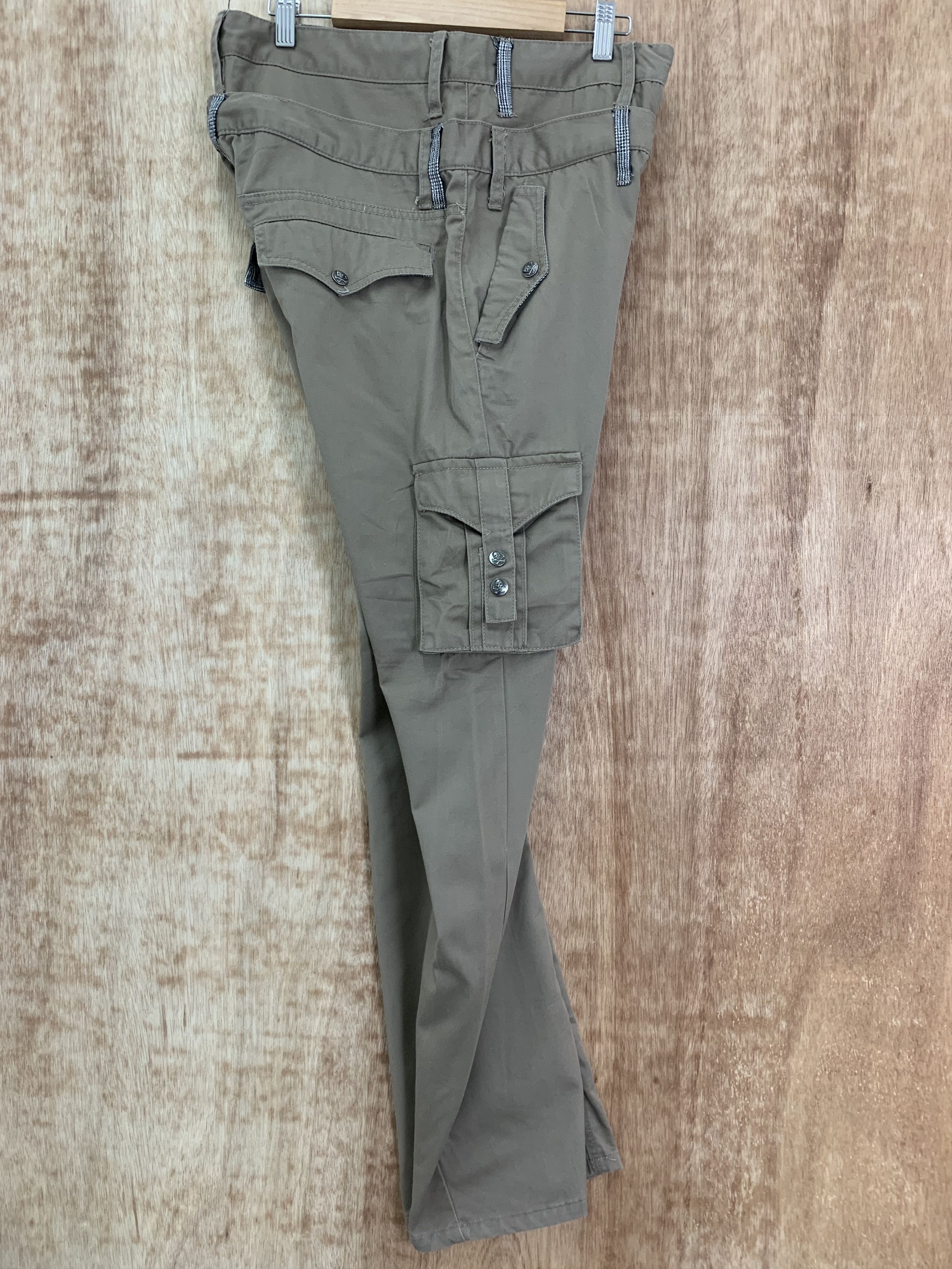 Japanese Brand Cargo Pants Double Waist Double Focus Multipocket Rare Size US 30 / EU 46 - 18 Thumbnail