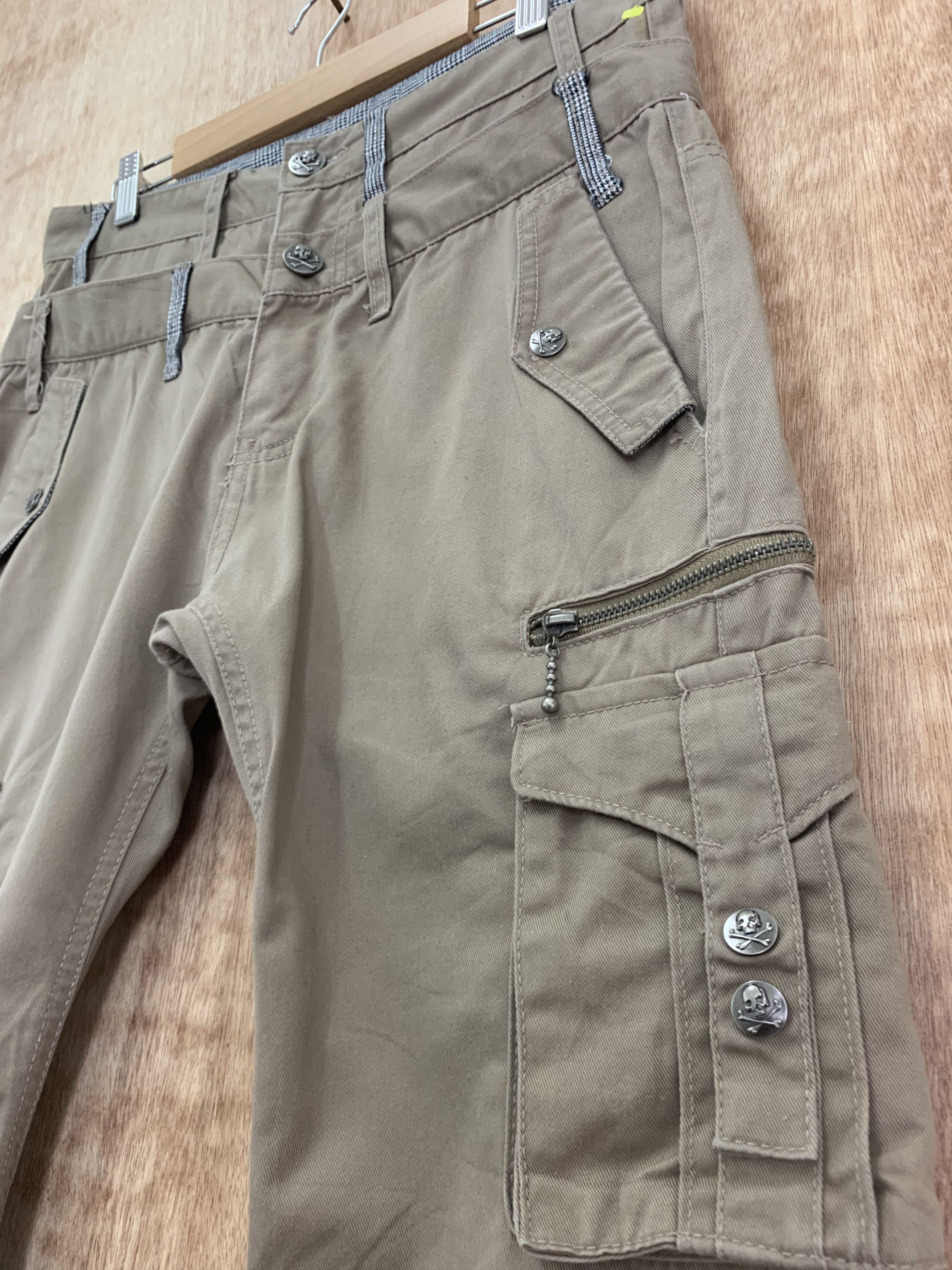 Japanese Brand Cargo Pants Double Waist Double Focus Multipocket Rare Size US 30 / EU 46 - 8 Thumbnail