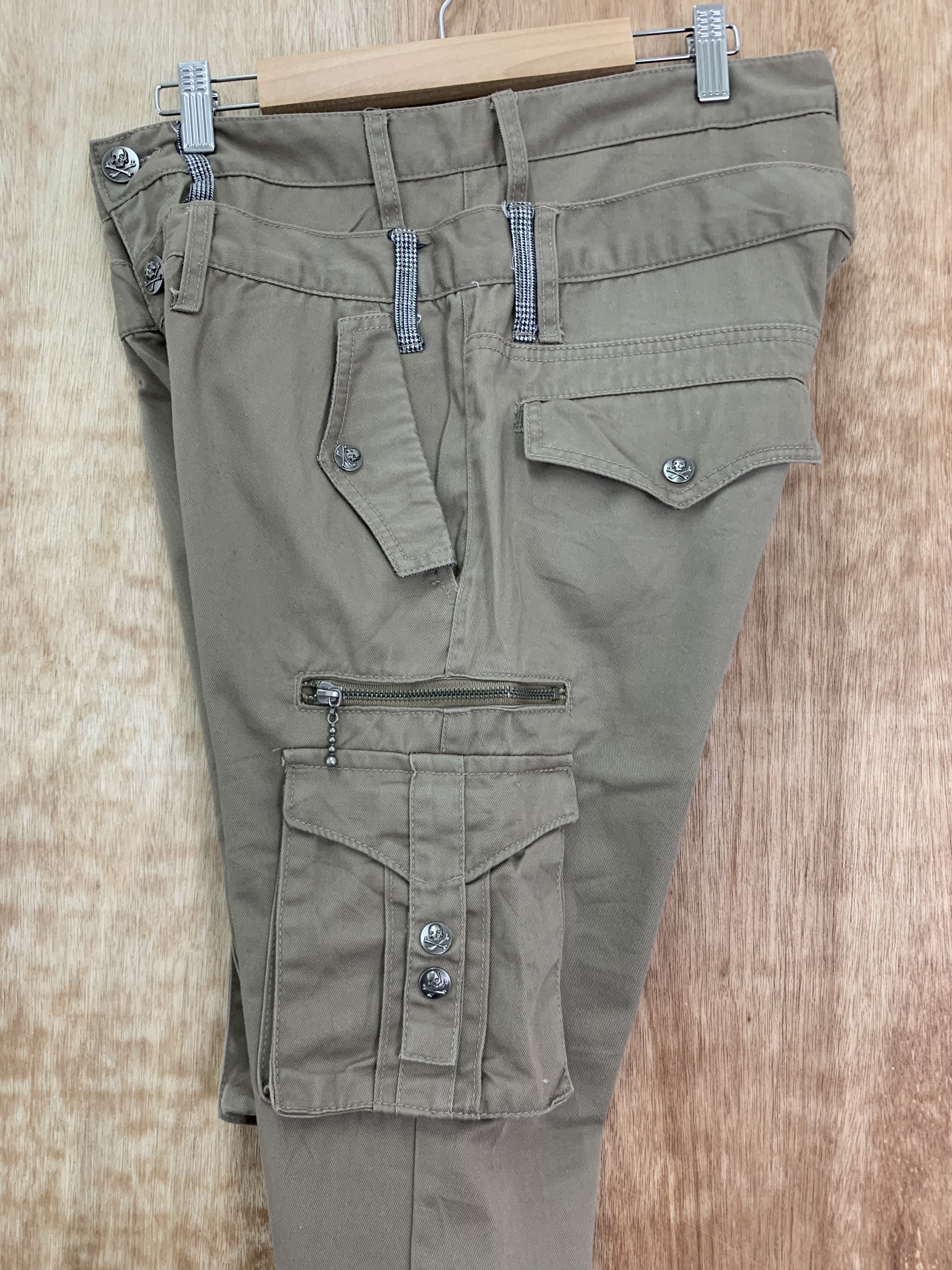 Japanese Brand Cargo Pants Double Waist Double Focus Multipocket Rare Size US 30 / EU 46 - 17 Thumbnail