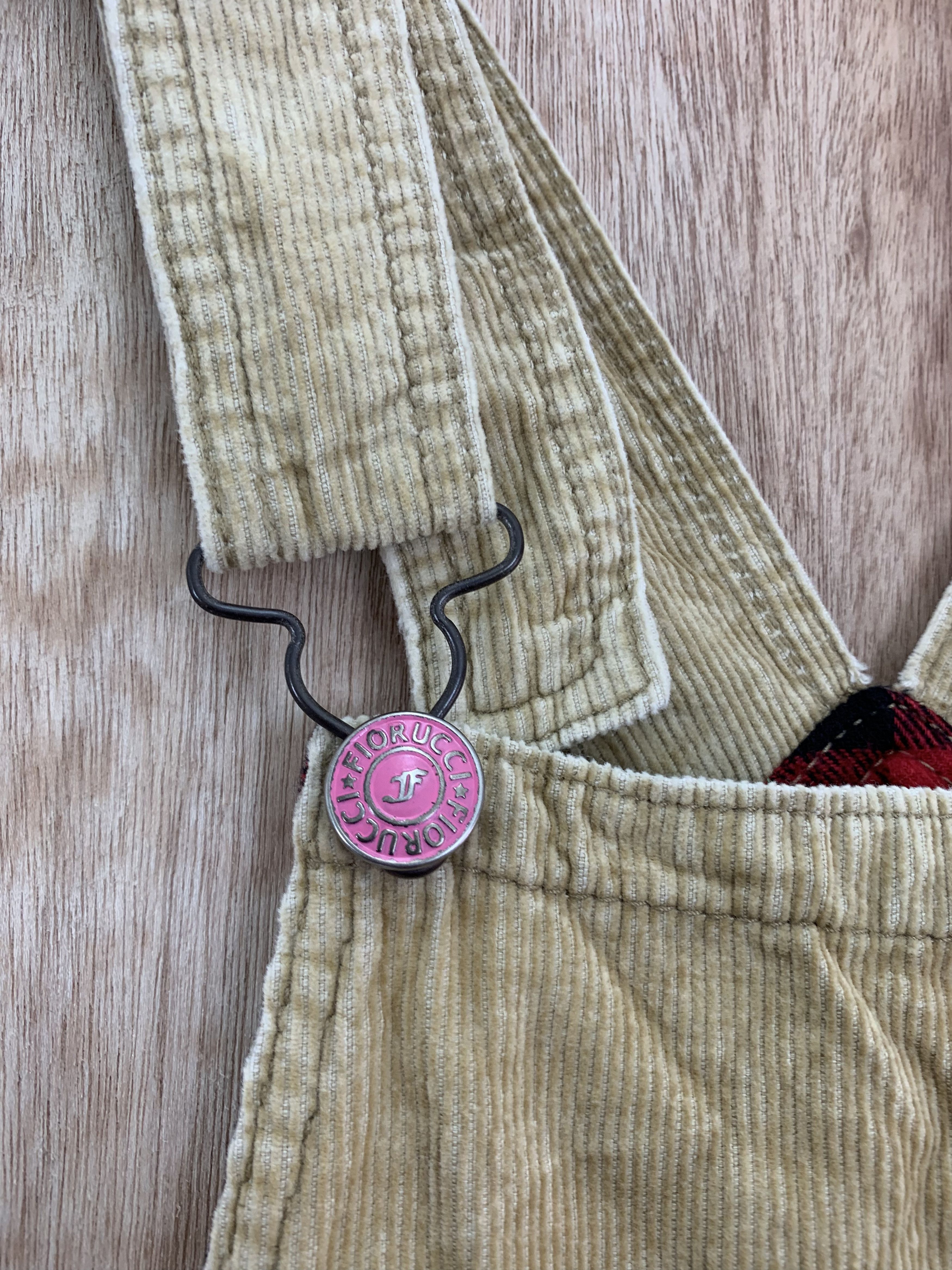 Japanese Brand Overalls Fiorucci Patches Vintage Conduroy Streetwear Size US 28 / EU 44 - 10 Thumbnail