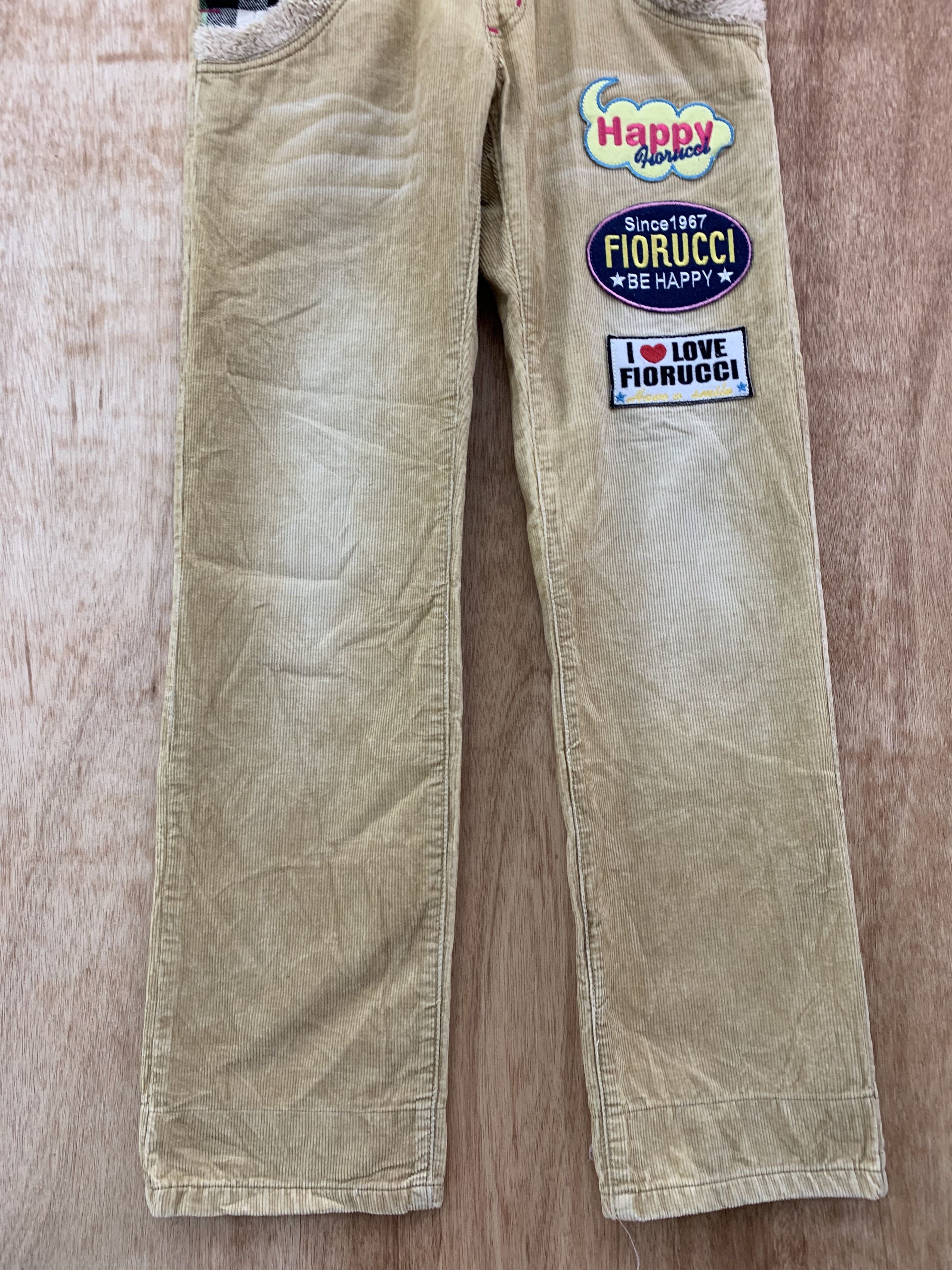 Japanese Brand Overalls Fiorucci Patches Vintage Conduroy Streetwear Size US 28 / EU 44 - 5 Thumbnail