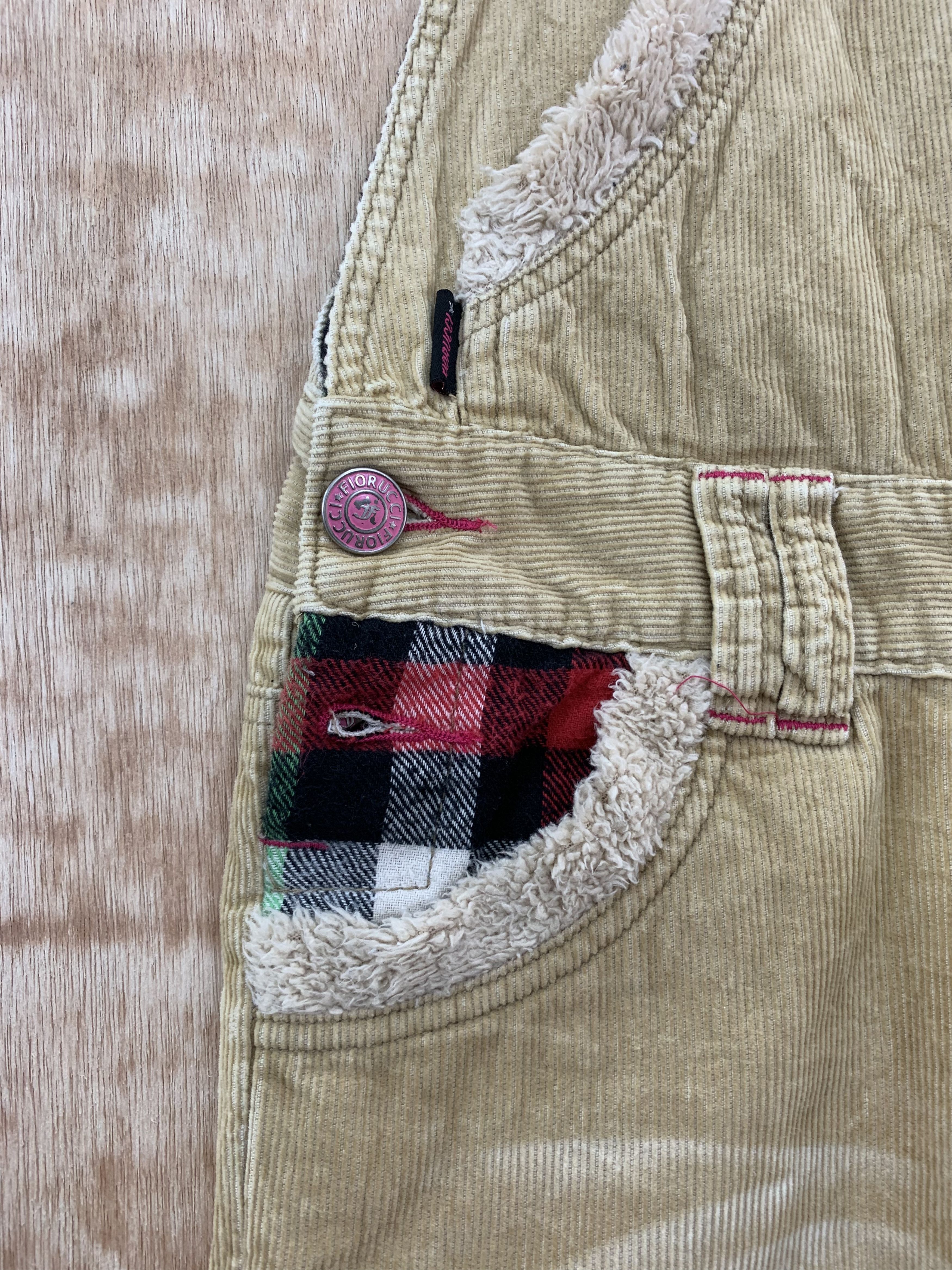 Japanese Brand Overalls Fiorucci Patches Vintage Conduroy Streetwear Size US 28 / EU 44 - 6 Thumbnail