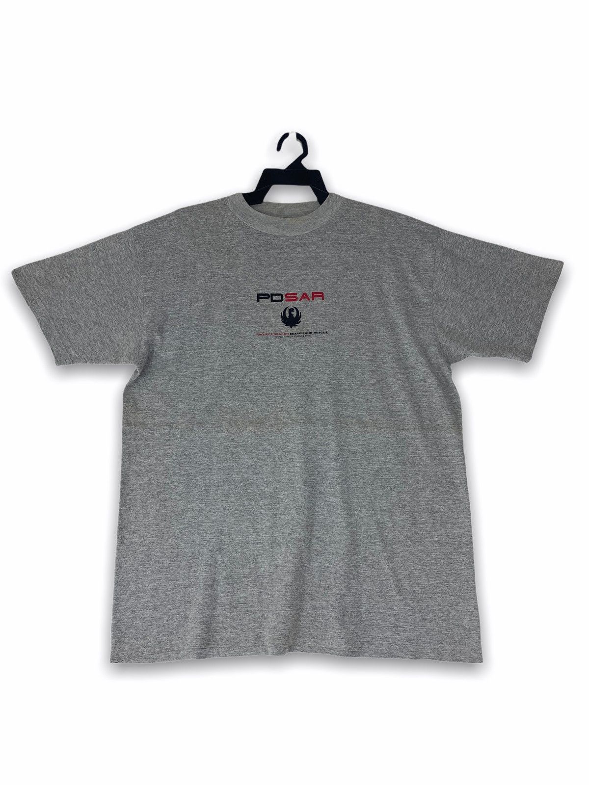 image of Vintage Futura Baf Project Dragon in Grey, Men's (Size Large)