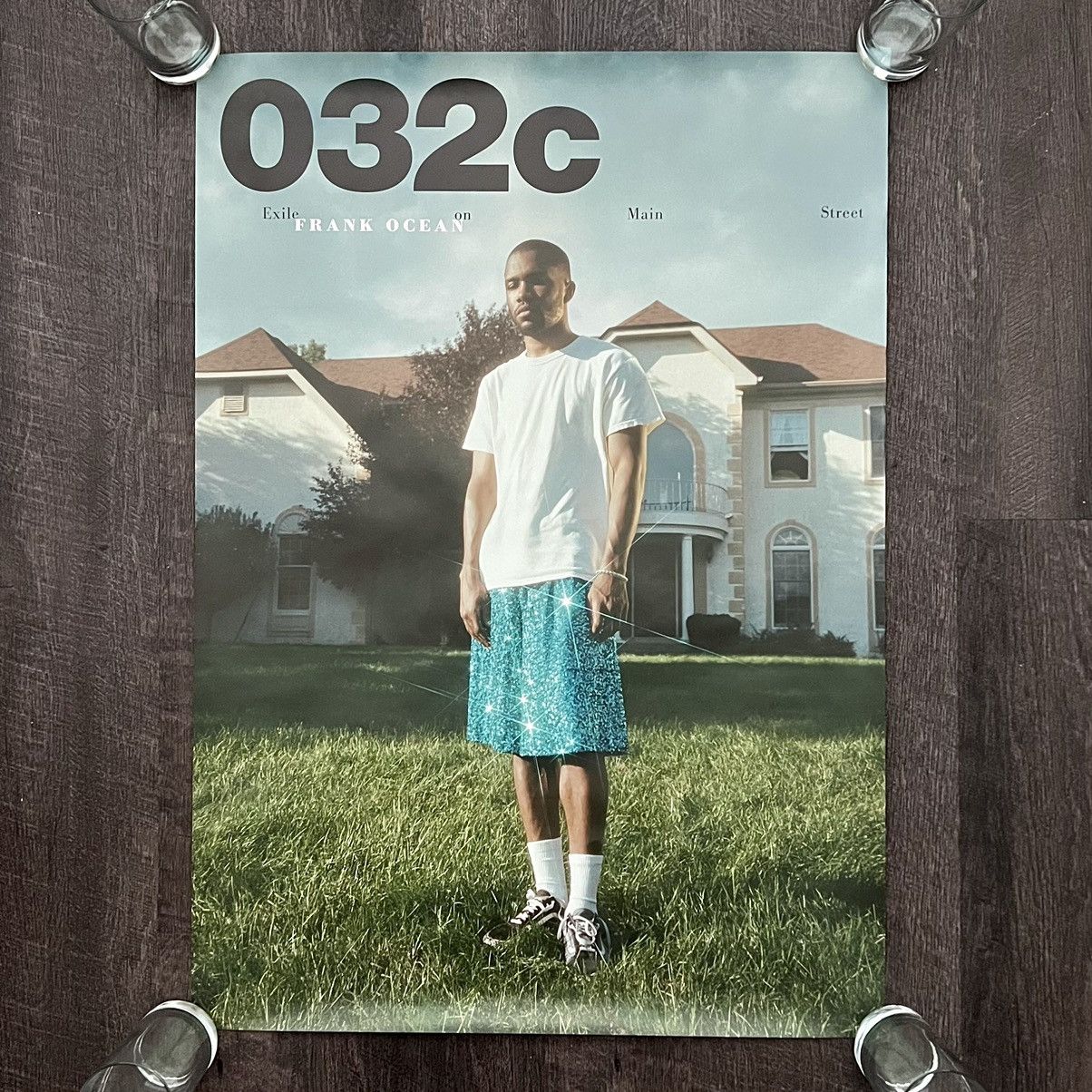 032c × Frank Ocean 032c Issue #33 “Frank Ocean” Poster Size ONE SIZE - 2 Thumbnail