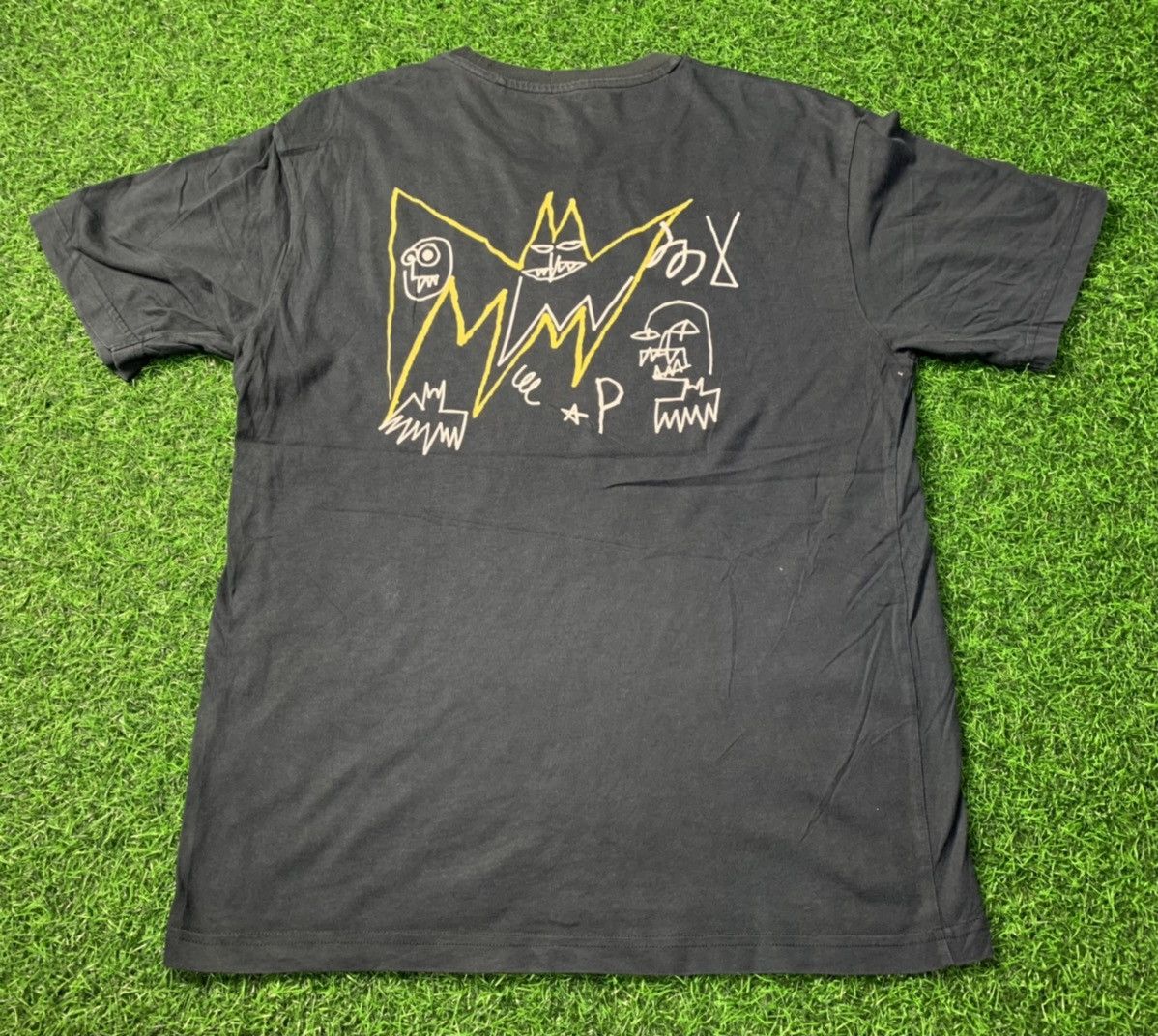 Indigo Jean Michel Basquiat Jean Michel Basquiat Tee Bat Art Rare