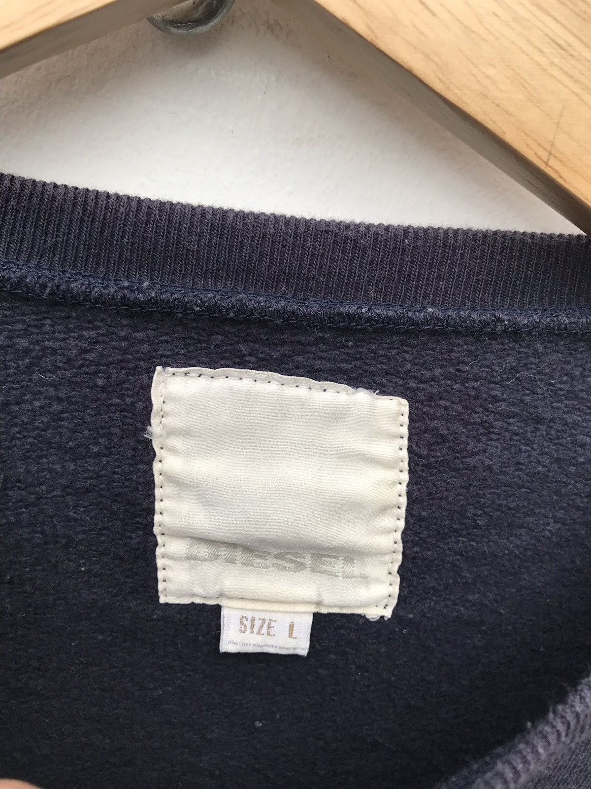 Diesel Rare Diesel Italy Overprinted Skull Sweatshirt Size US M / EU 48-50 / 2 - 2 Thumbnail