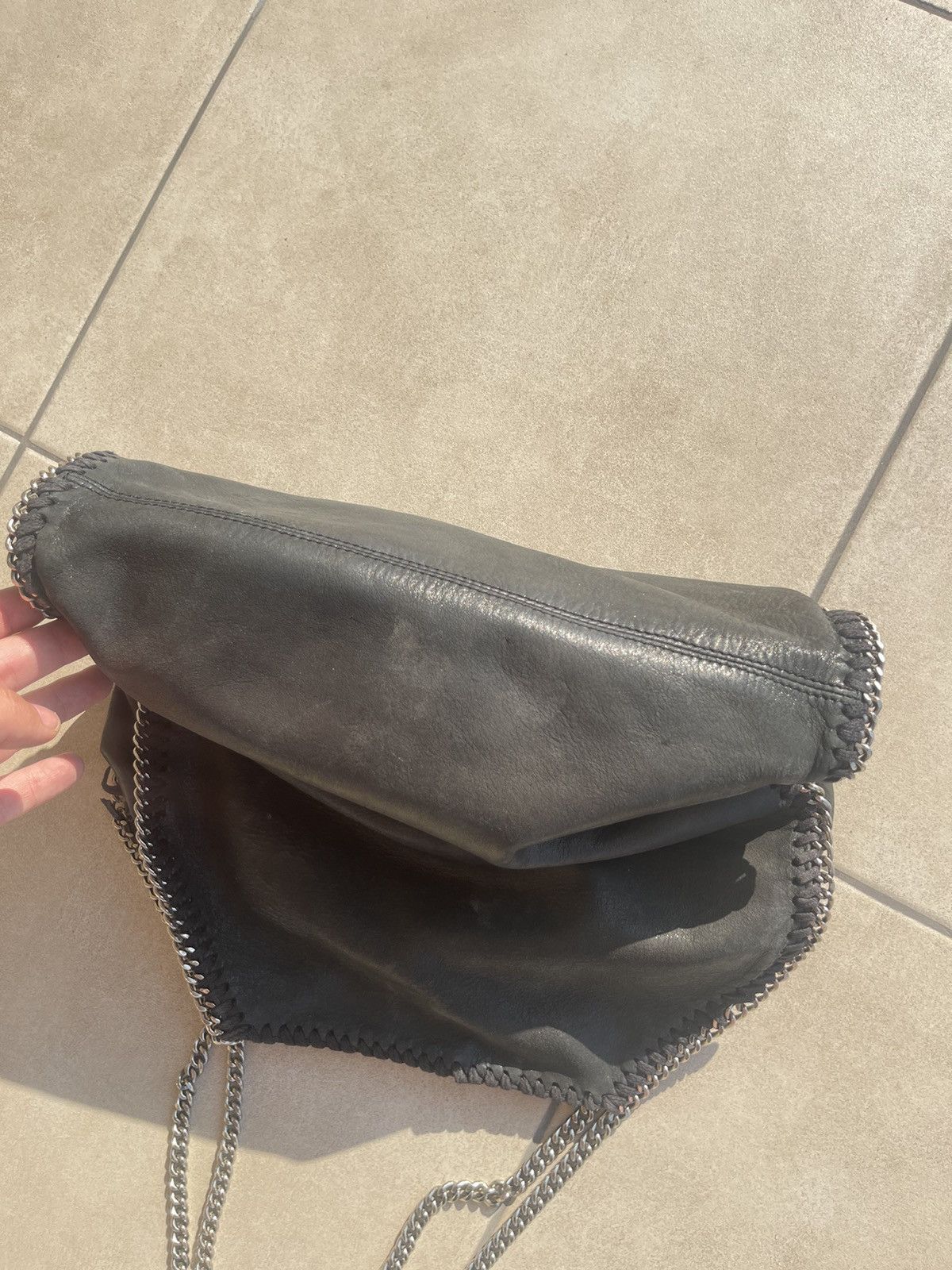 Stella McCartney Stella McCartney black leather chain shoulder bag Size ONE SIZE - 15 Thumbnail