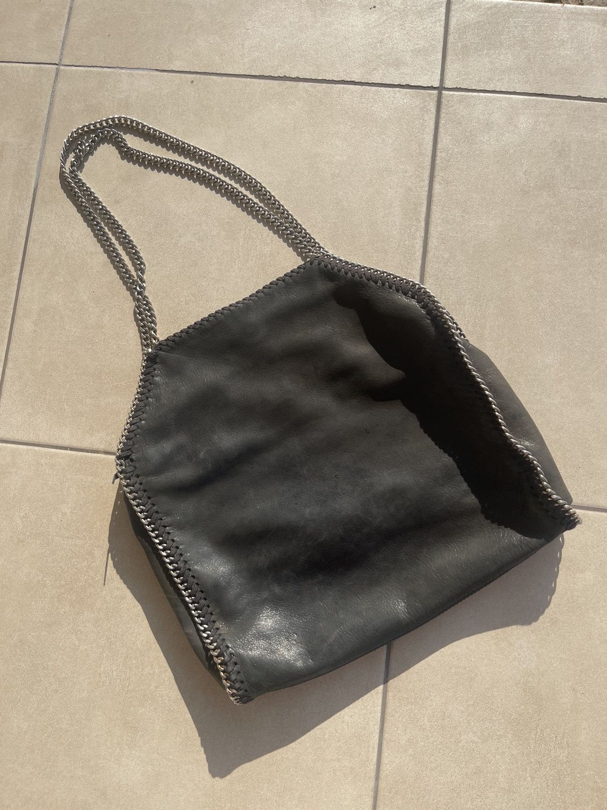 Stella McCartney Stella McCartney black leather chain shoulder bag Size ONE SIZE - 13 Thumbnail