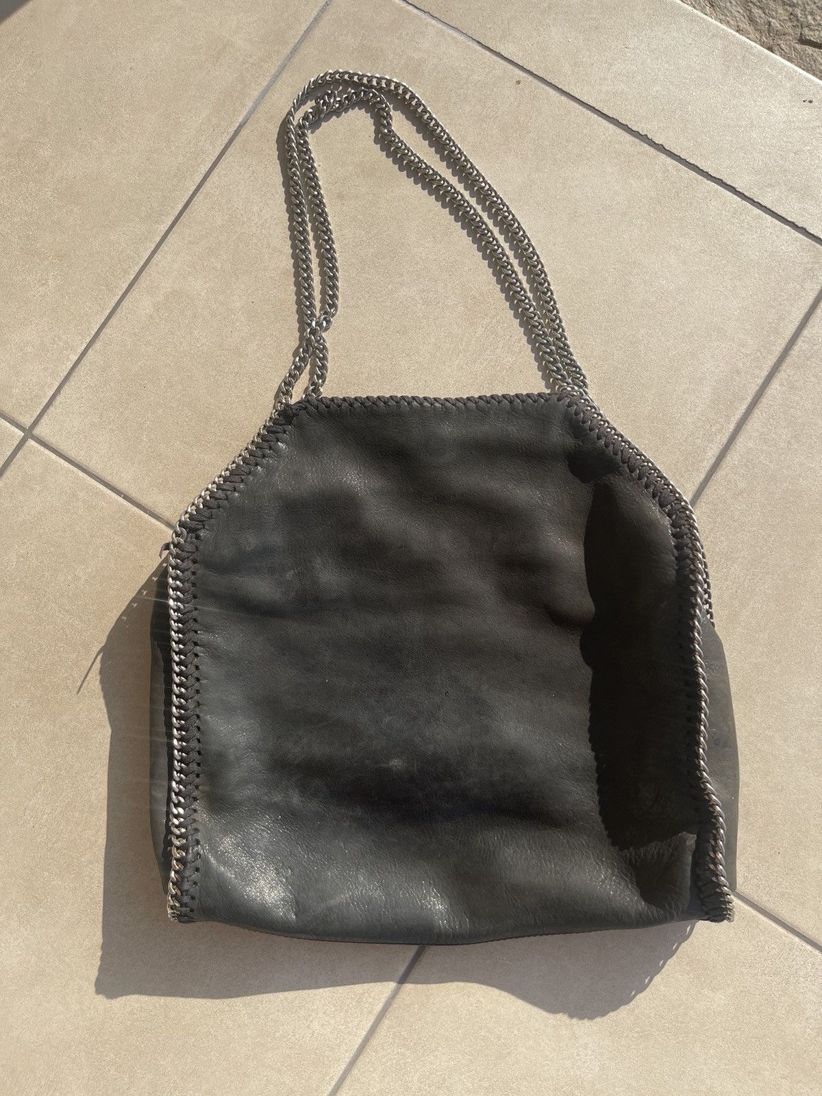 Stella McCartney Stella McCartney black leather chain shoulder bag Size ONE SIZE - 14 Thumbnail