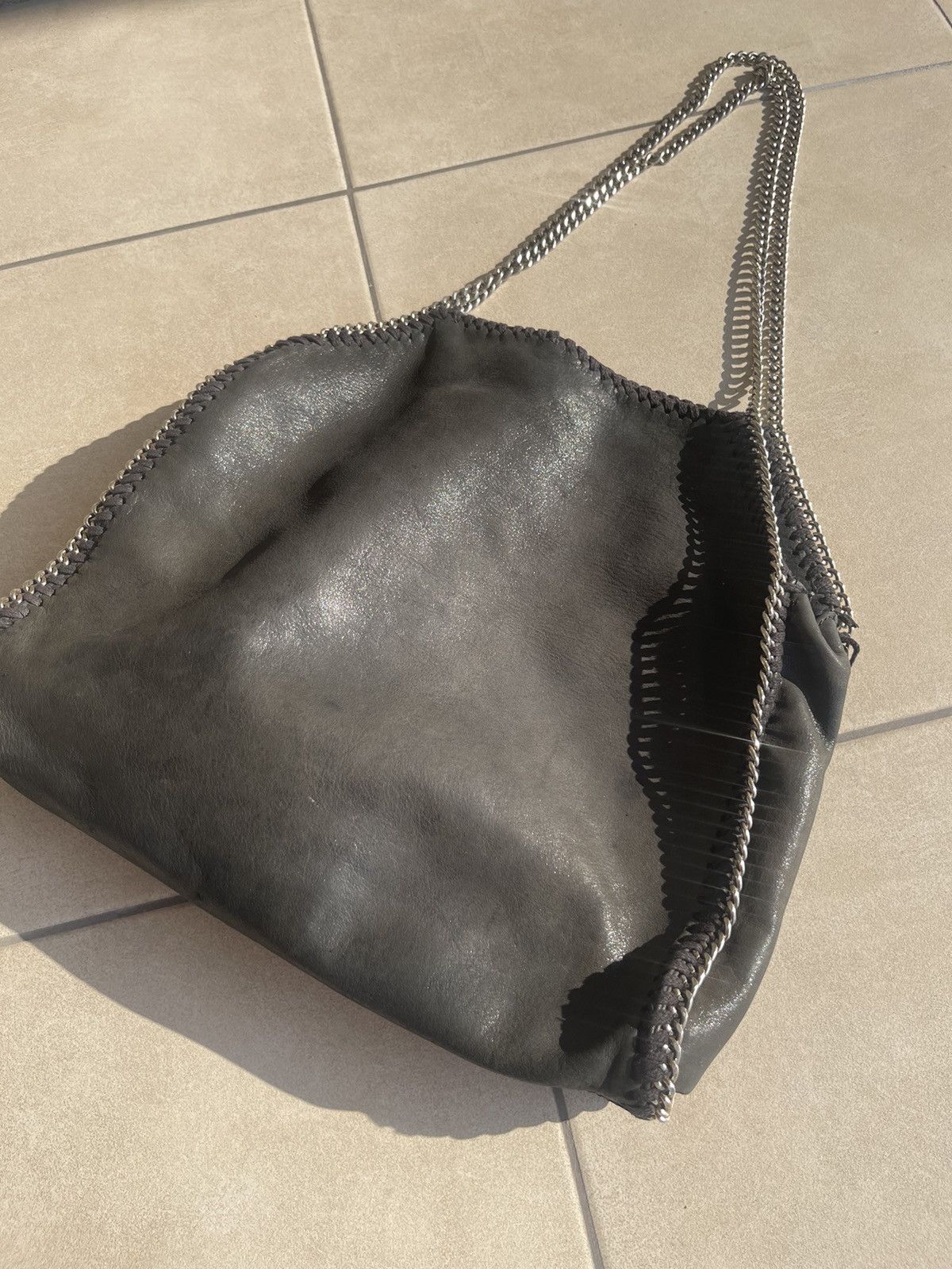 Stella McCartney Stella McCartney black leather chain shoulder bag Size ONE SIZE - 5 Thumbnail