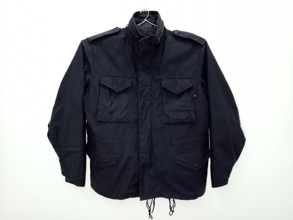 Alpha Industries 🔥🔥🔥Alpha Industries Made in Usa Jacket Military Style Size US L / EU 52-54 / 3 - 6 Thumbnail