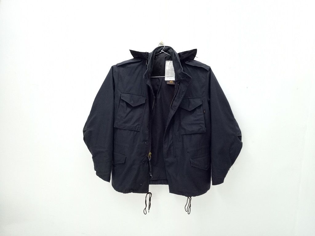 Alpha Industries 🔥🔥🔥Alpha Industries Made in Usa Jacket Military Style Size US L / EU 52-54 / 3 - 5 Thumbnail