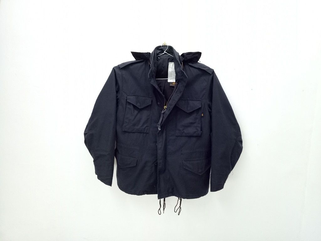 Alpha Industries 🔥🔥🔥Alpha Industries Made in Usa Jacket Military Style Size US L / EU 52-54 / 3 - 3 Thumbnail