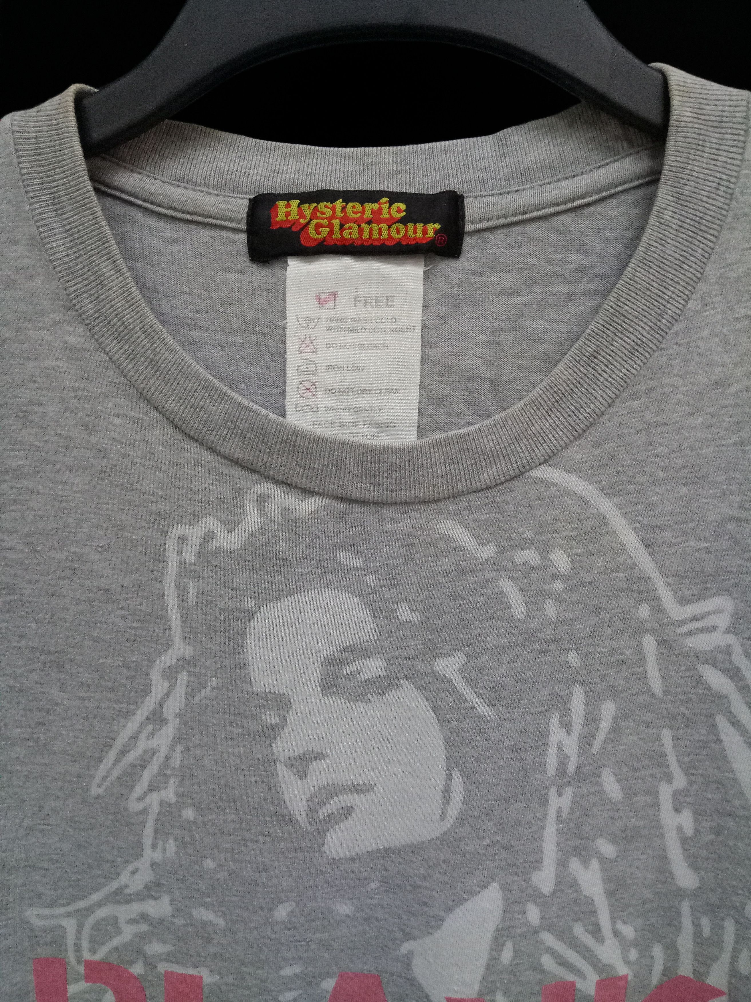 Hysteric Glamour 🔥🔥🔥Hysteric Glamour🇯🇵Blank Naked Tits Punk T-Shirt Size US S / EU 44-46 / 1 - 2 Thumbnail
