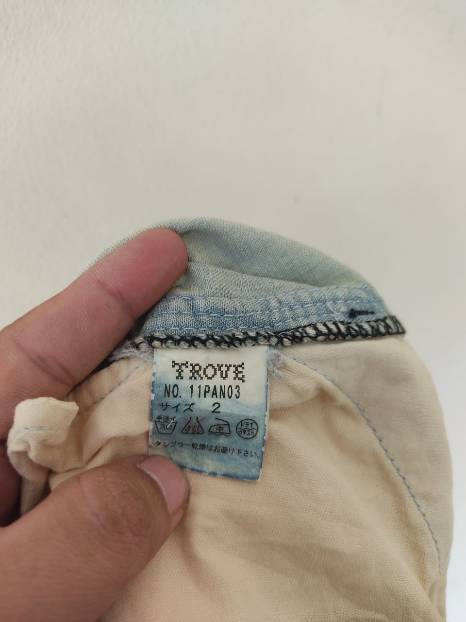 Japanese Brand × TROVE Trove Acid Wash Denim Size US 34 / EU 50 - 6 Thumbnail