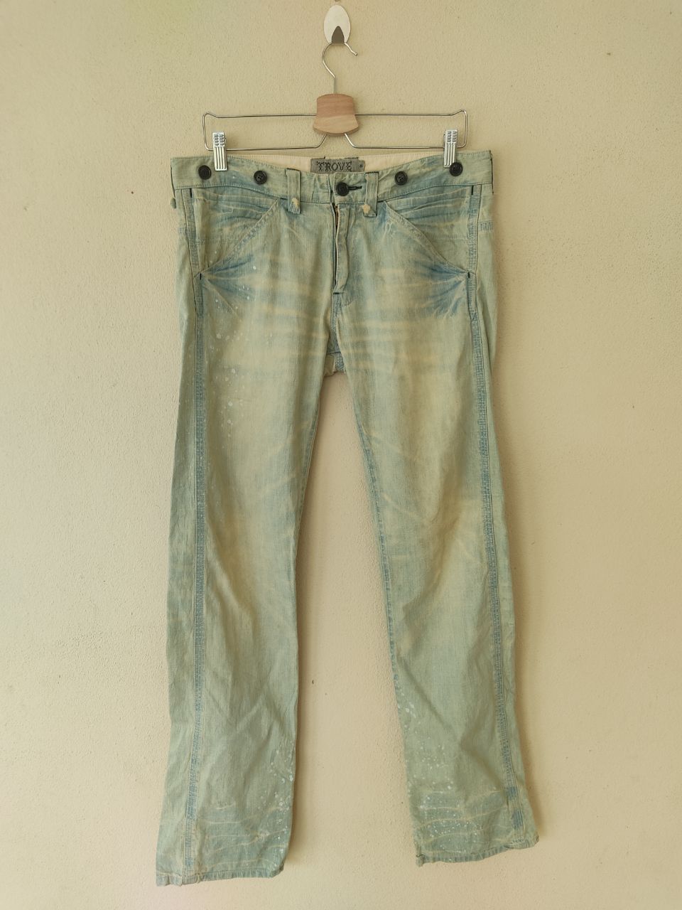 Japanese Brand × TROVE Trove Acid Wash Denim Size US 34 / EU 50 - 1 Thumbnail