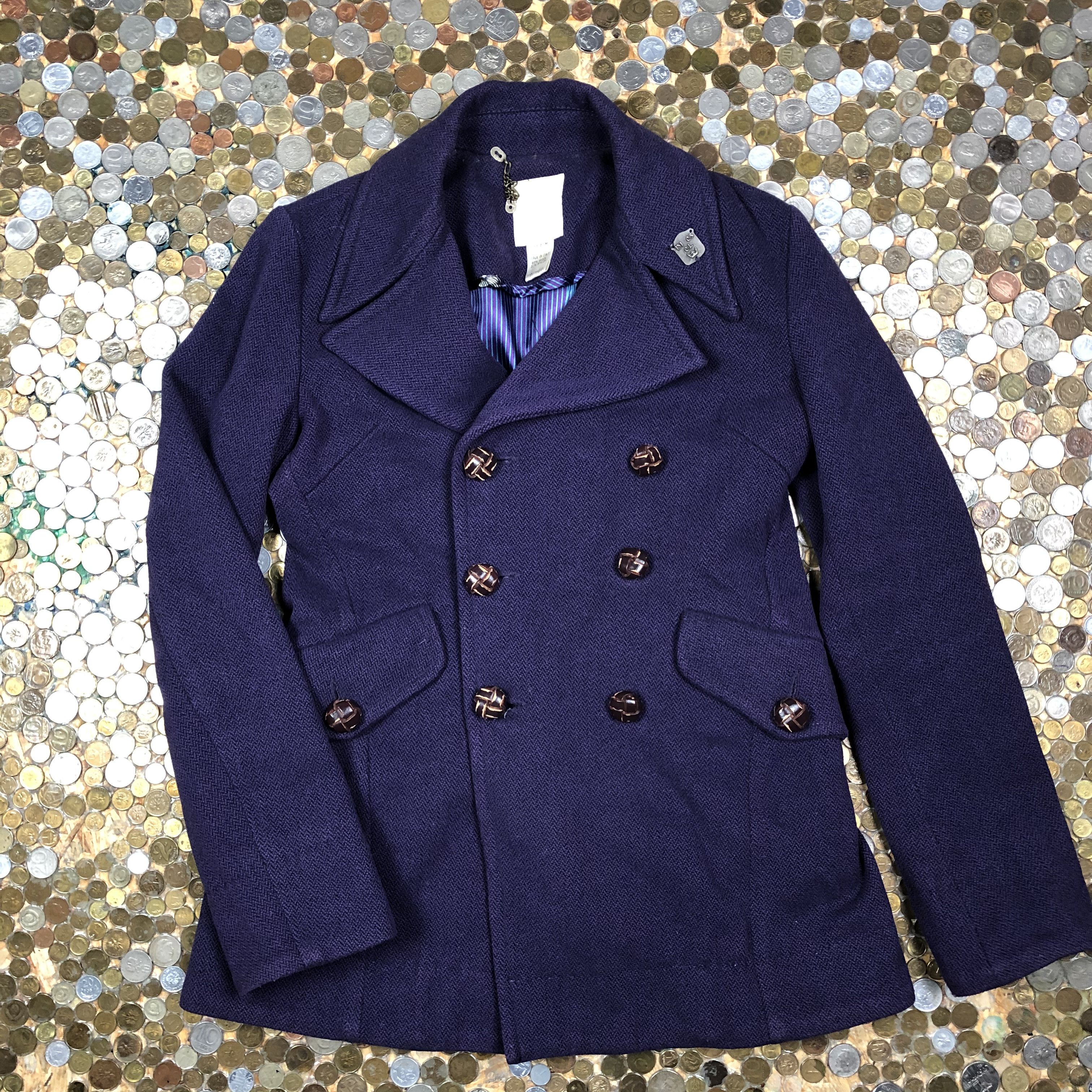 Diesel vintage woman double-breasted coat 90s vibe