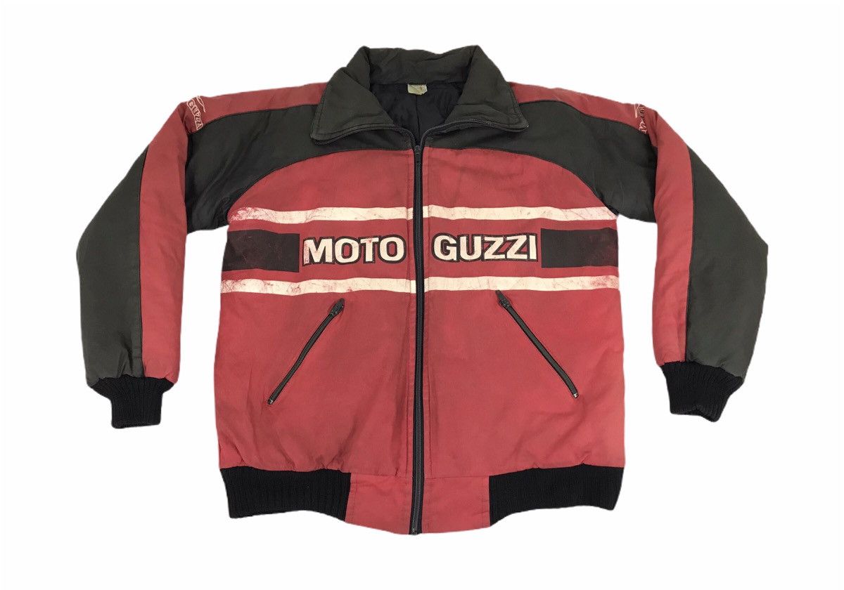 Vintage Vintage Moto Guzzi Italy Motorcycle Italian Racing Size US M / EU 48-50 / 2 - 1 Thumbnail
