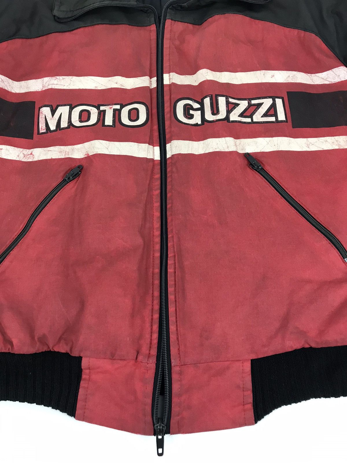 Vintage Vintage Moto Guzzi Italy Motorcycle Italian Racing Size US M / EU 48-50 / 2 - 11 Thumbnail