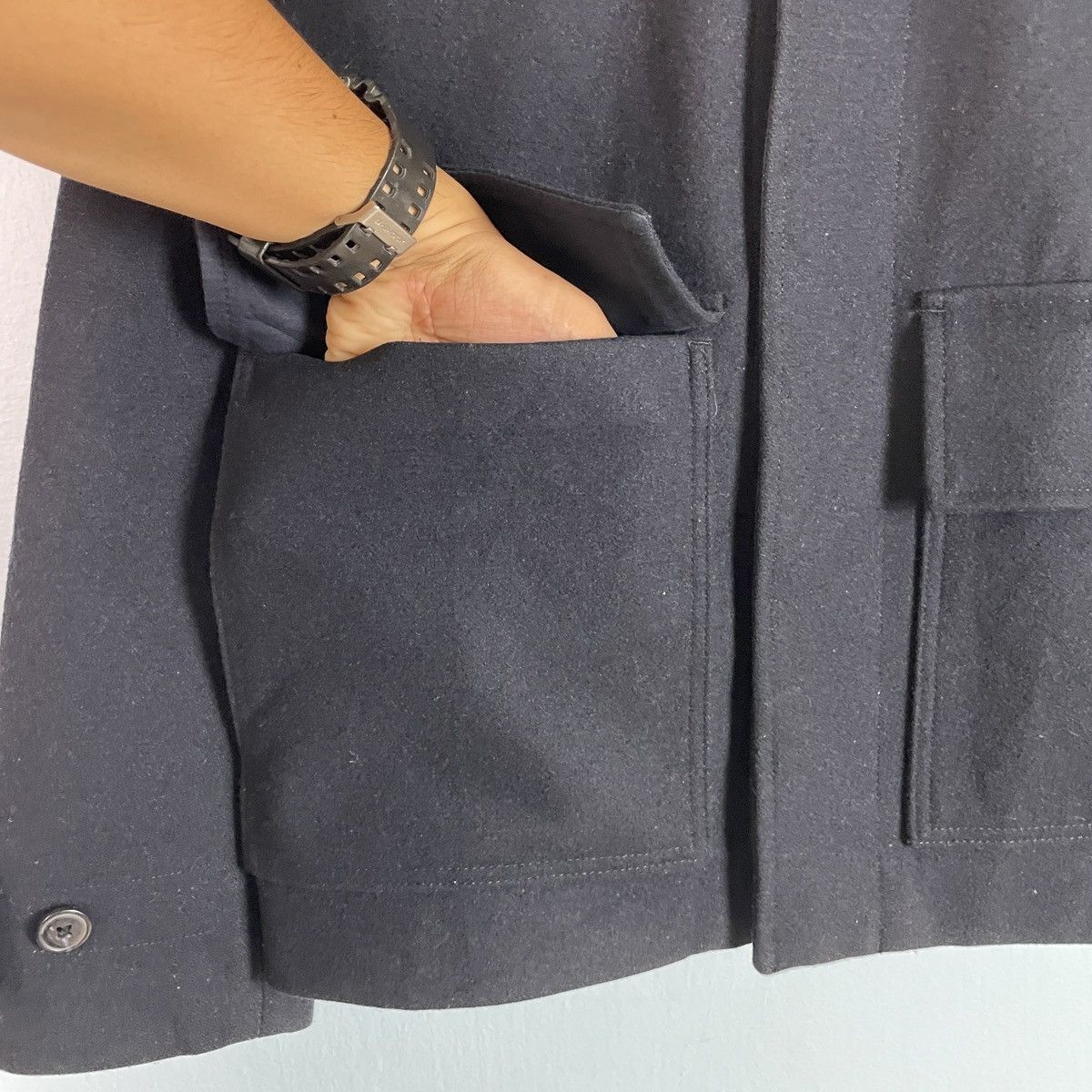 Gap 🔥LAST DROP🔥Gap Collection Fall 15 Wool Coat Deep True Navy Size US XS / EU 42 / 0 - 6 Thumbnail