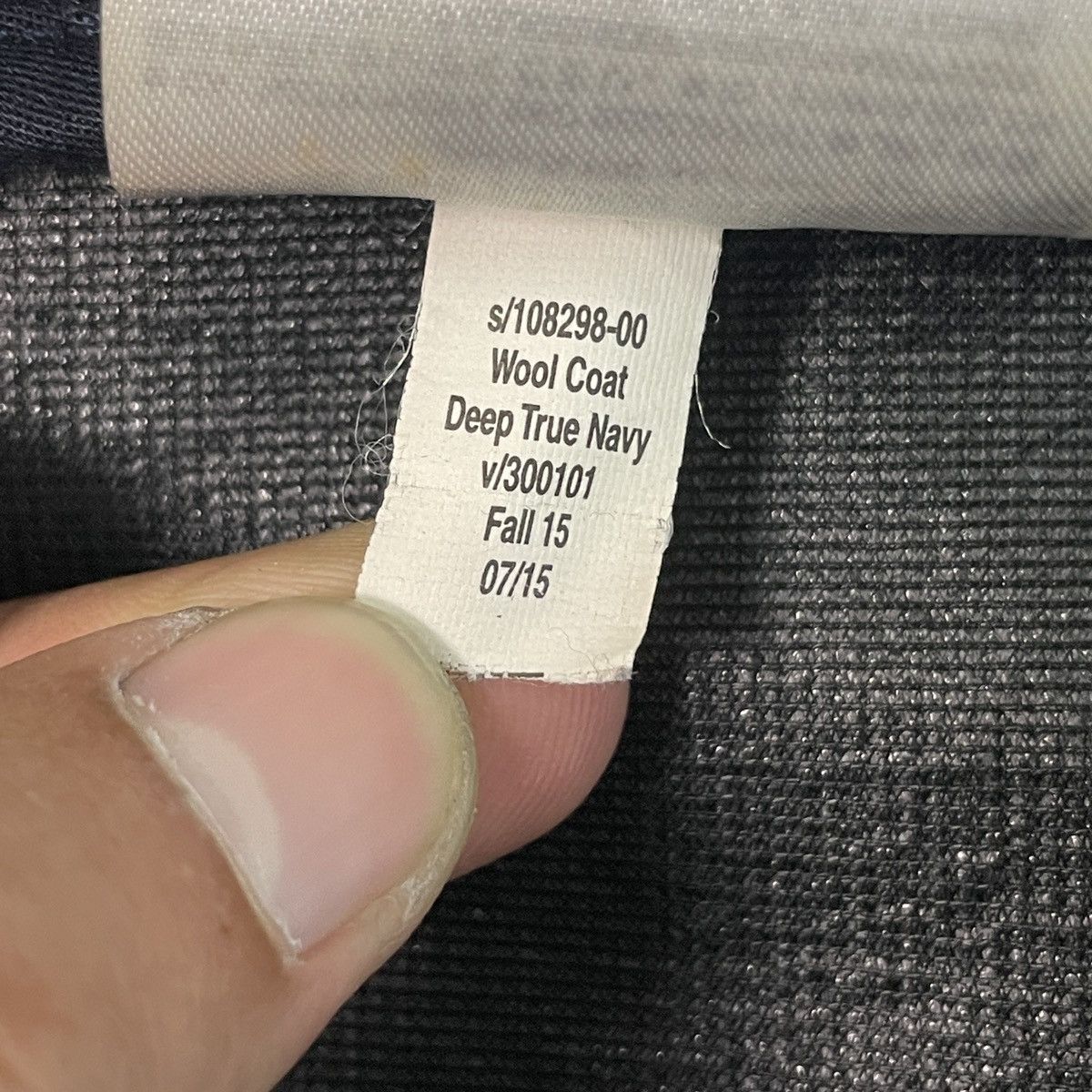 Gap 🔥LAST DROP🔥Gap Collection Fall 15 Wool Coat Deep True Navy Size US XS / EU 42 / 0 - 19 Thumbnail